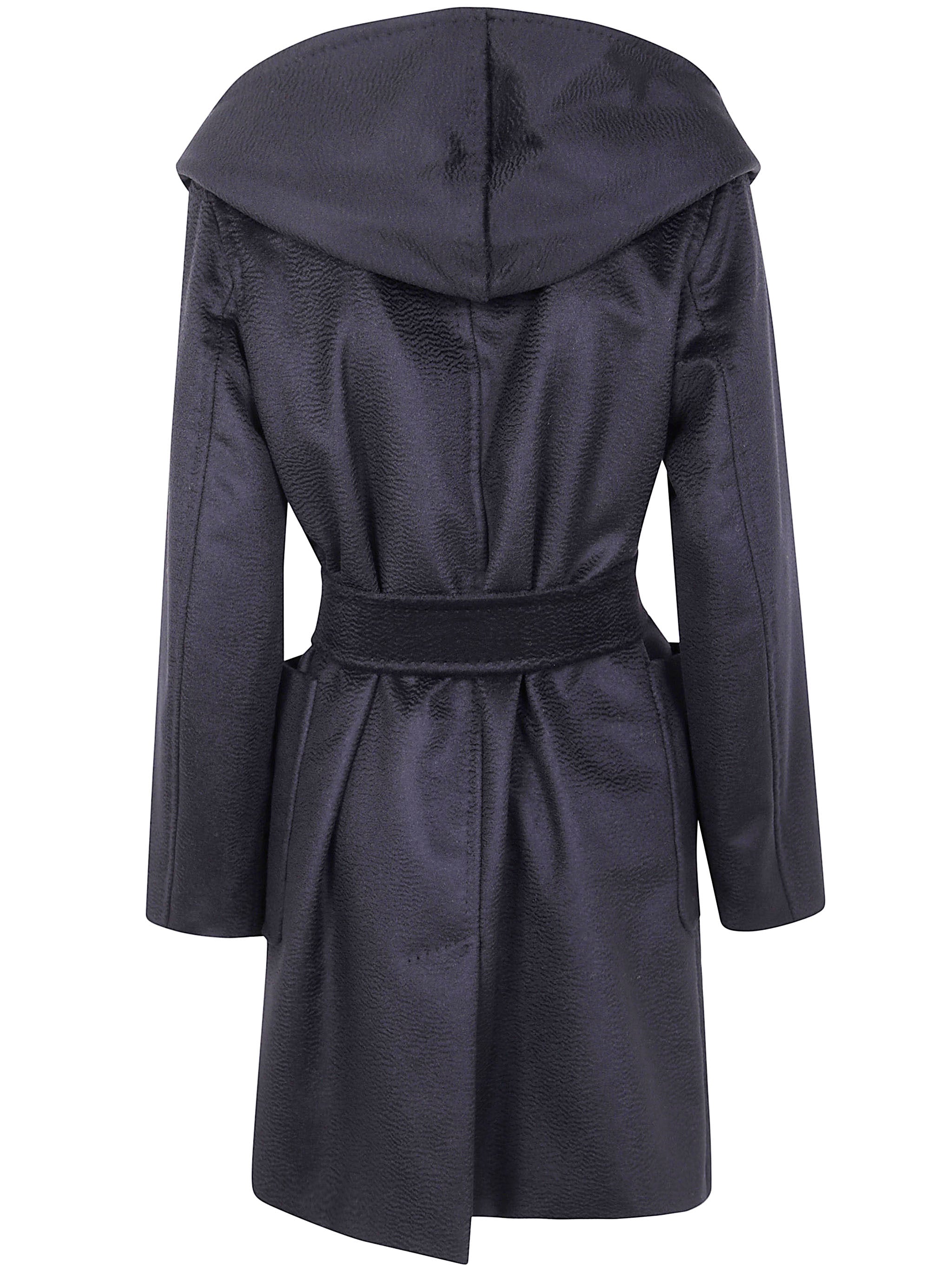 MAX MARA Classic Belted Hoodie Jacket