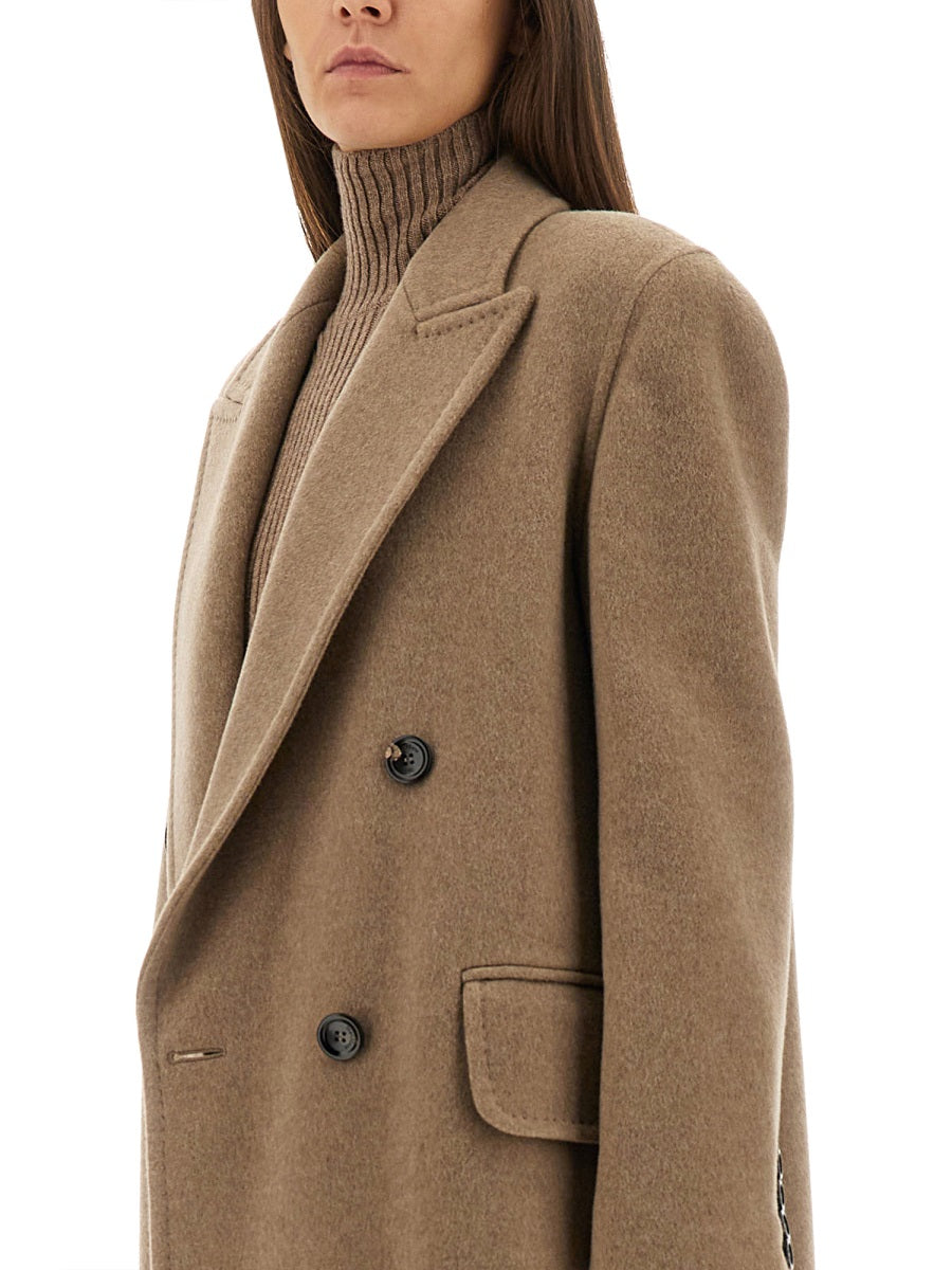 MAX MARA Double-Breasted Cashmere Jacket - Size 40