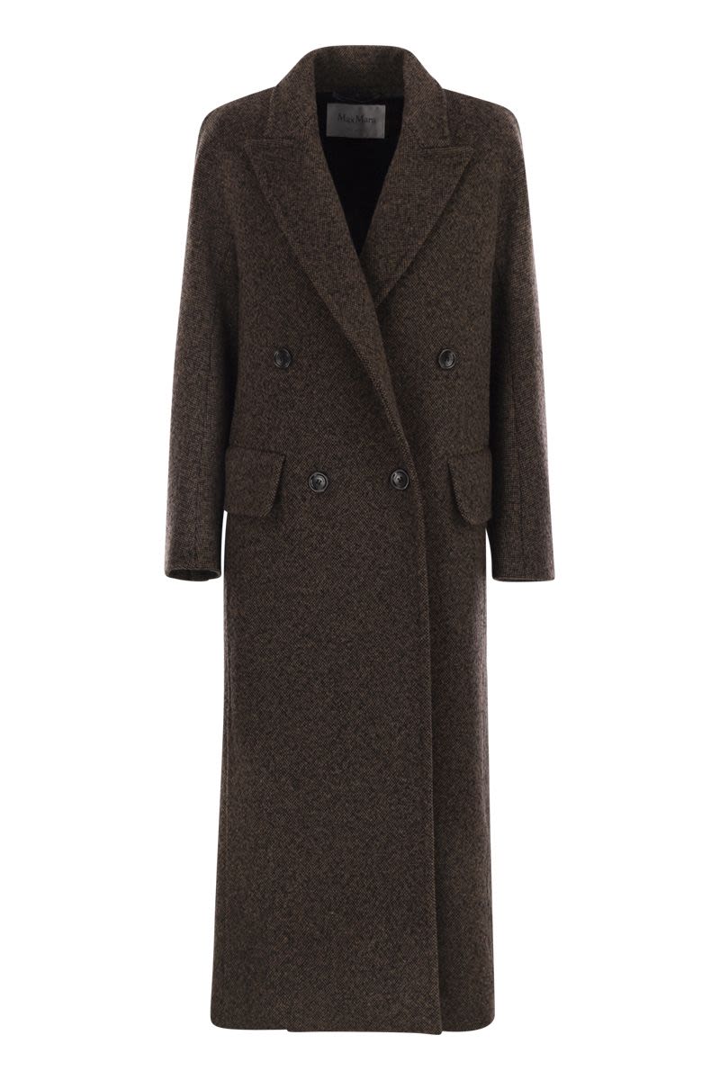 MAX MARA Oversized Double-Breasted Wool and Cashmere Jacket