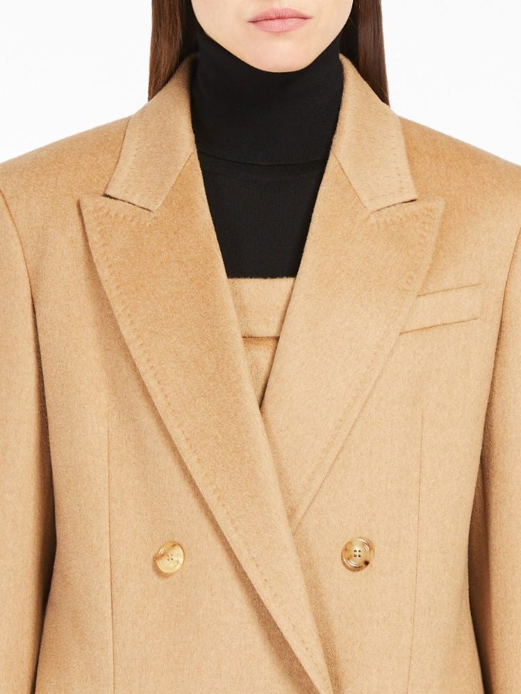 MAX MARA Womens Outerwear - Olympian Style Coat