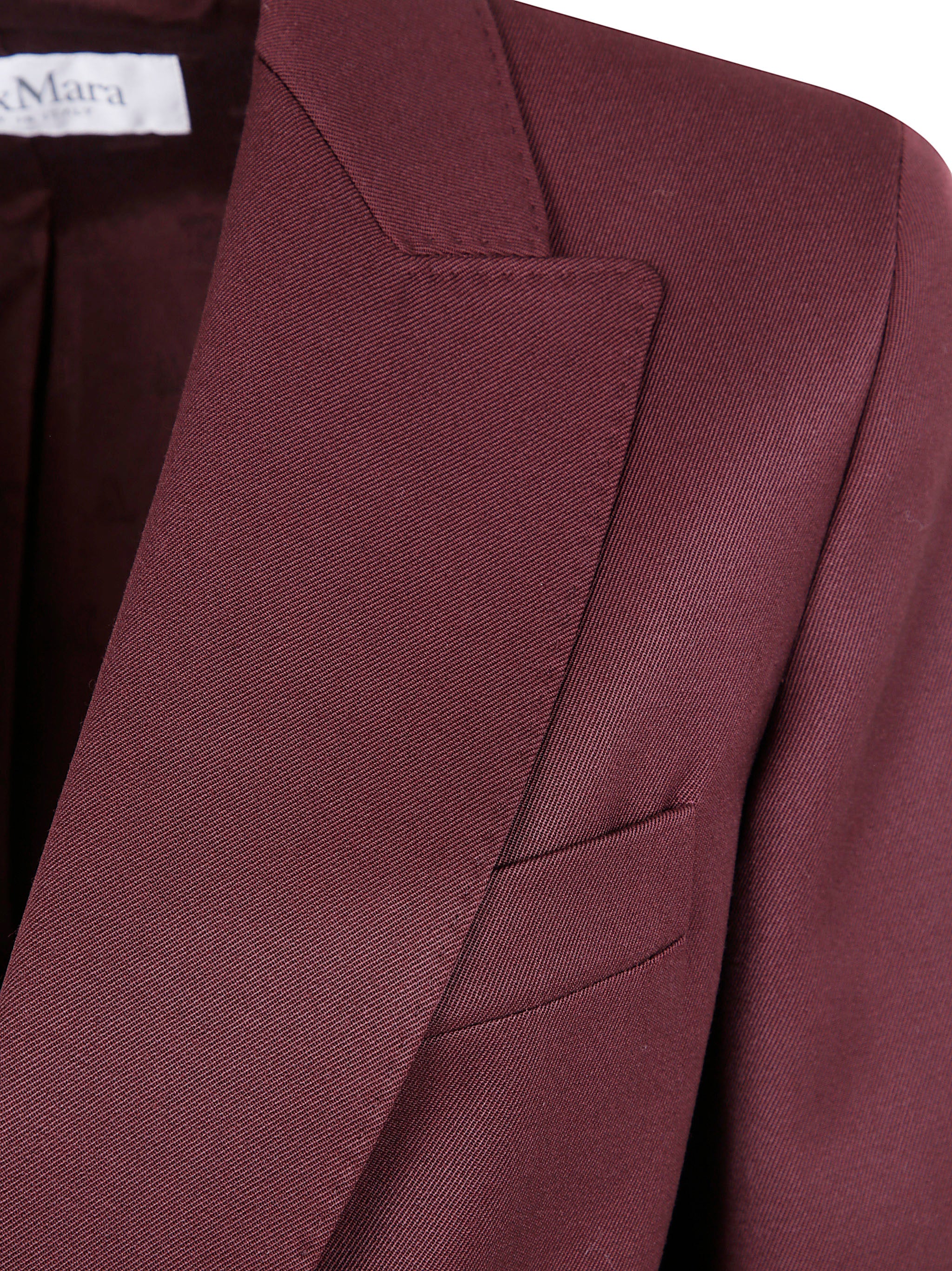 MAX MARA Double Breasted Wool Jacket