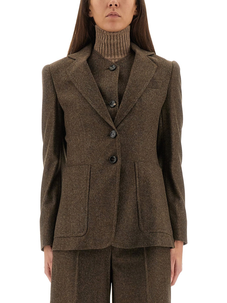 MAX MARA Fitted Cut Mini Jacket 40