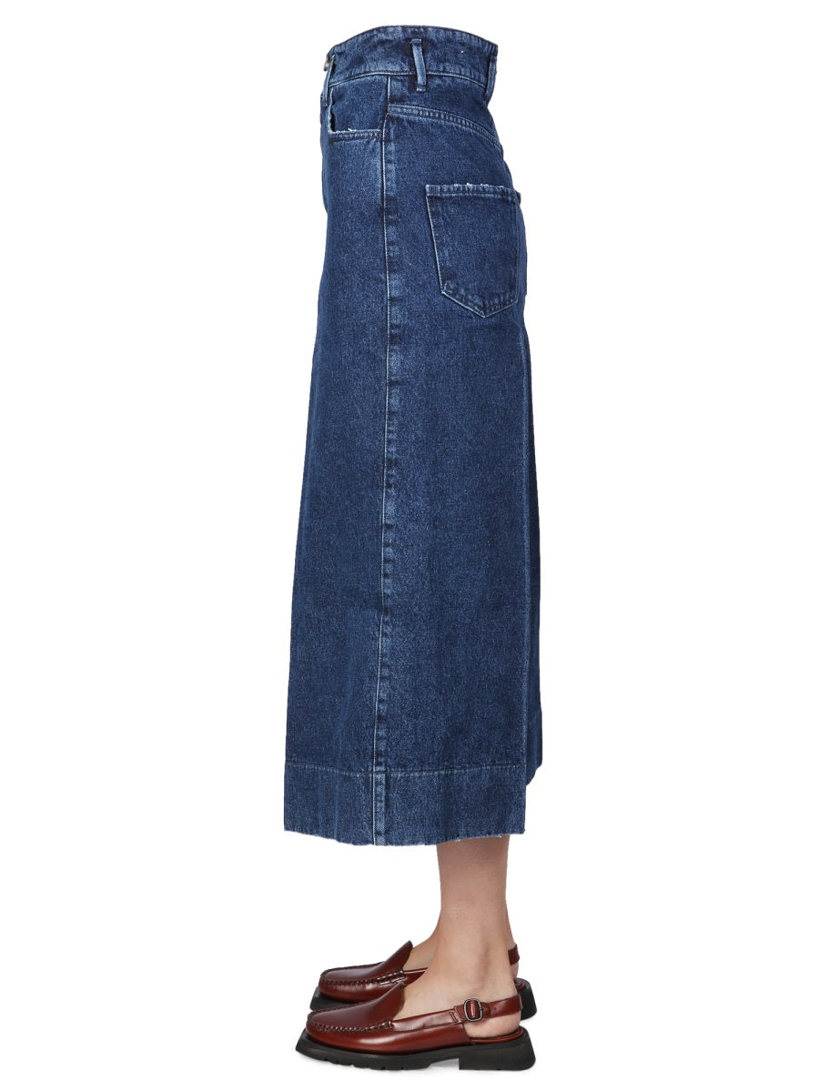 ALYSI High Waist Wide Leg Jeans for Women