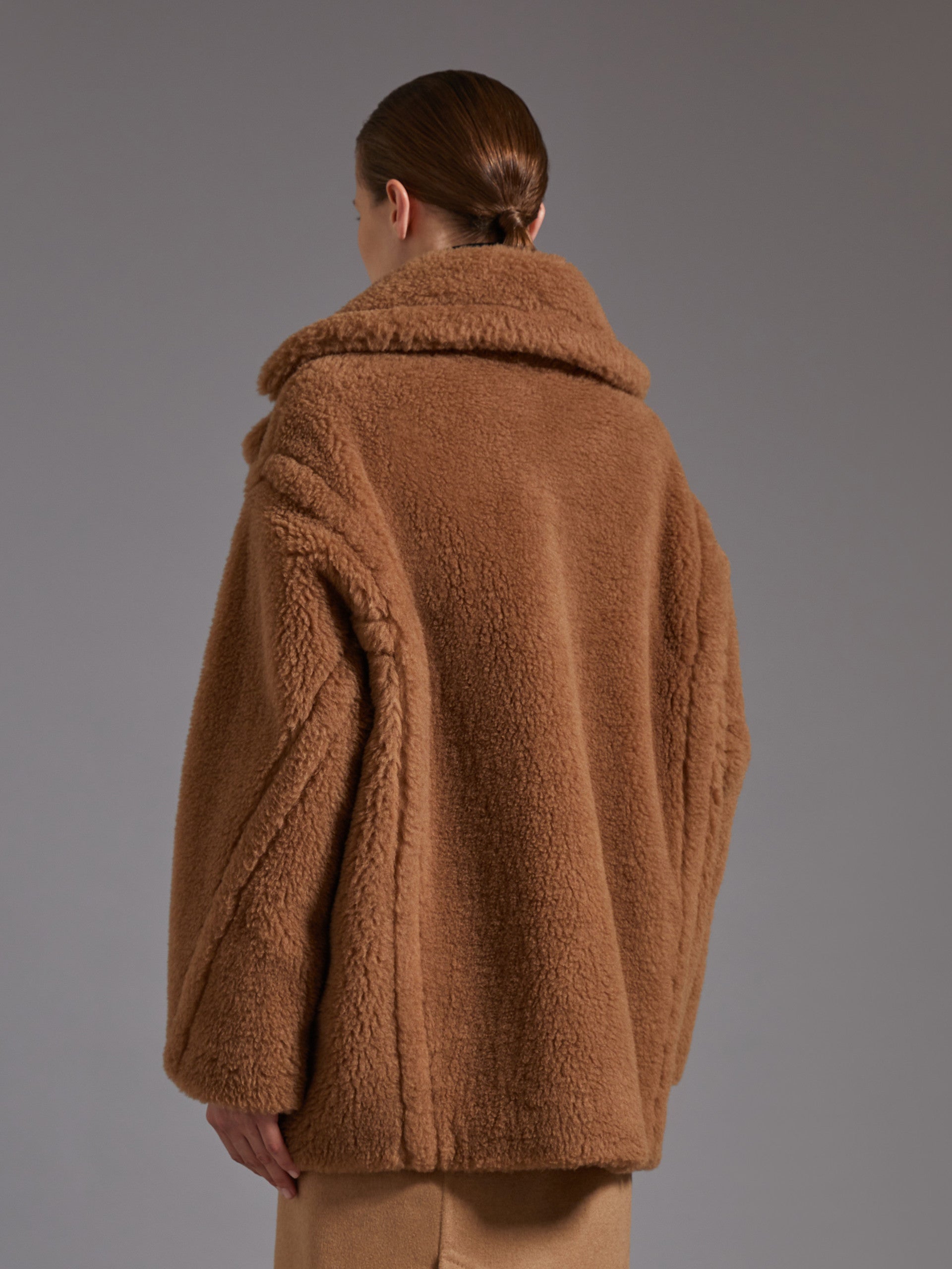 MAX MARA Mini Teddy Bear Icon Jacket - Alpaca and Wool Blend
