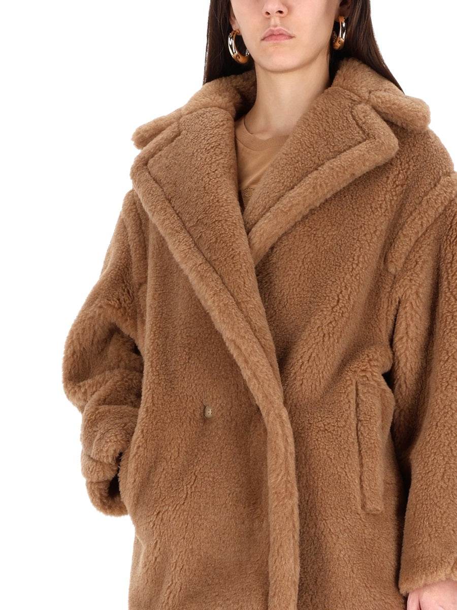 MAX MARA Luxury Jacket with Camel and Silk Blend - Size S
