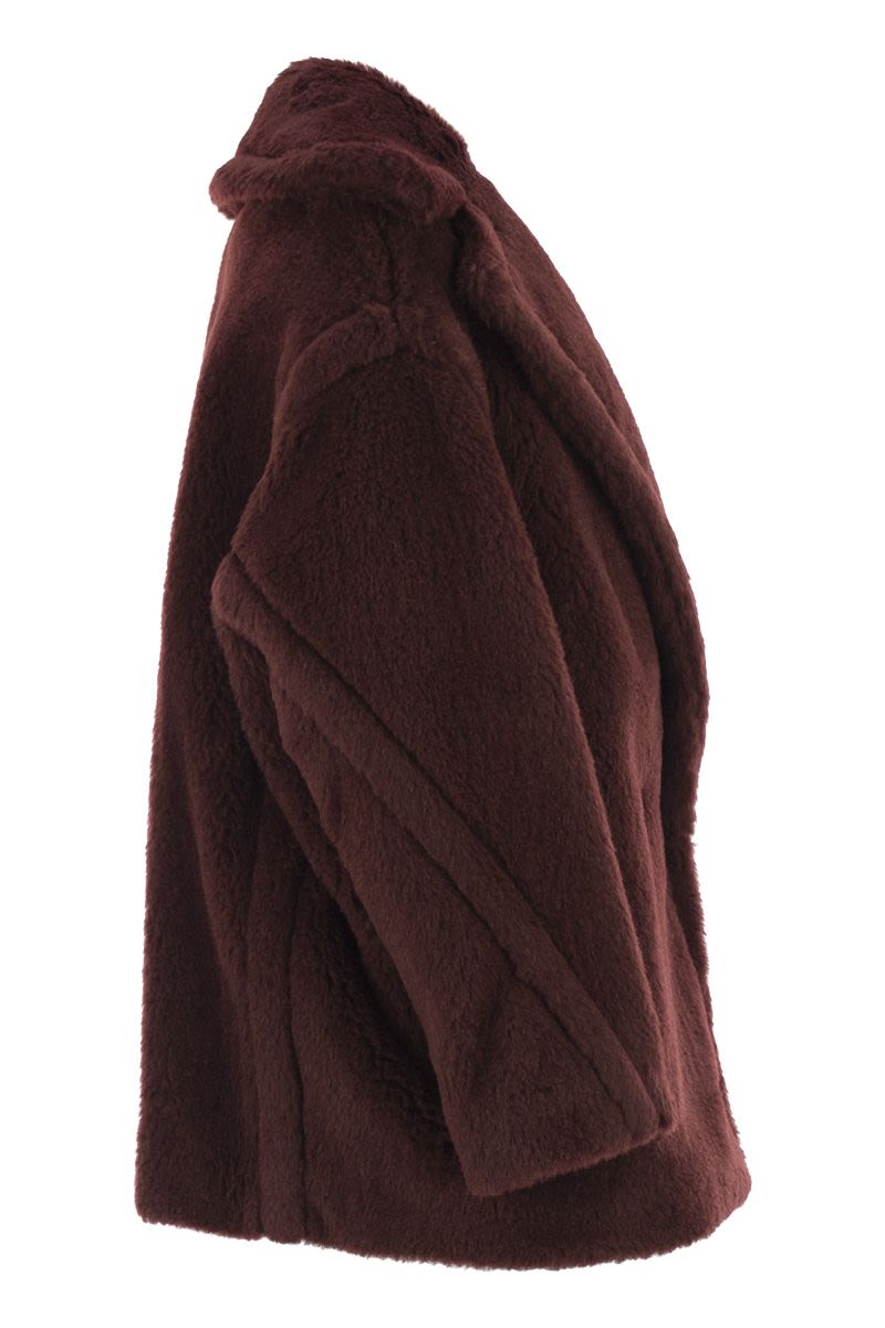 MAX MARA Mini Teddy Bear Icon Jacket - Short Alpaca and Wool Blend