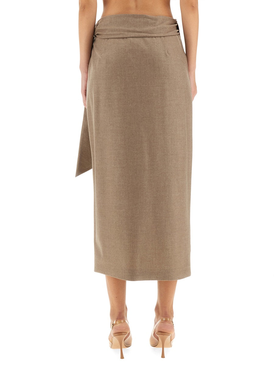 MAX MARA Wrap Skirt - Size 40