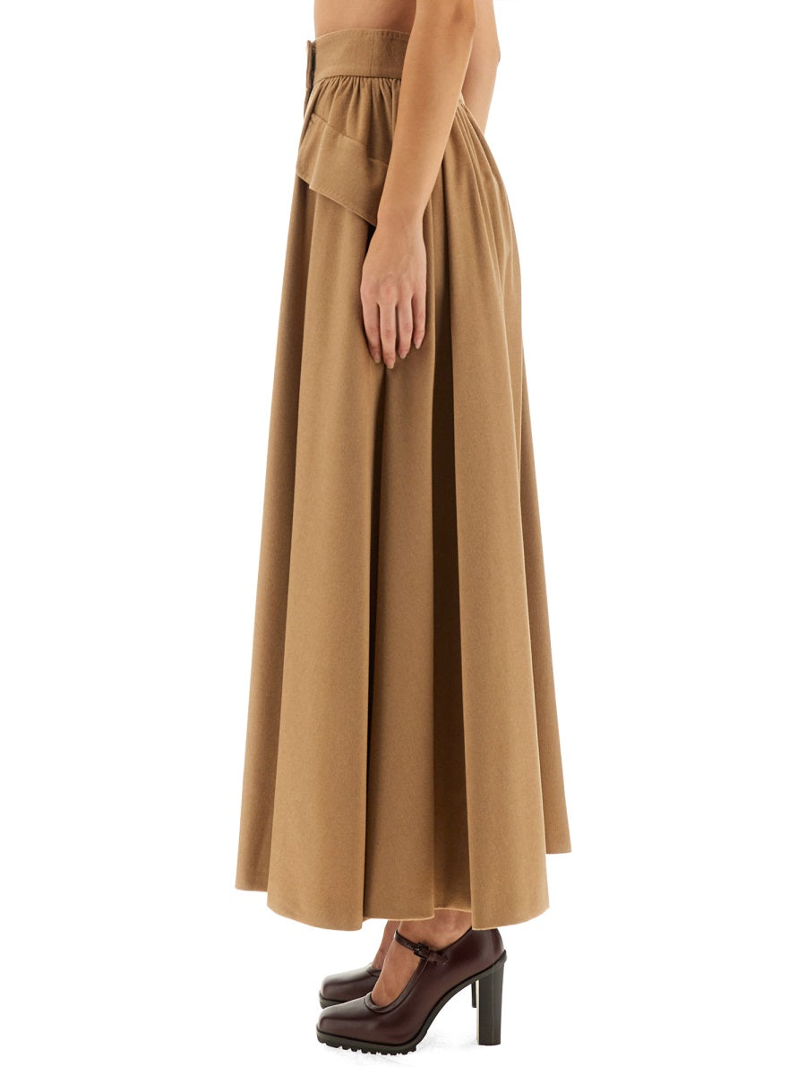 MAX MARA Elegant Long Skirt - Size 40