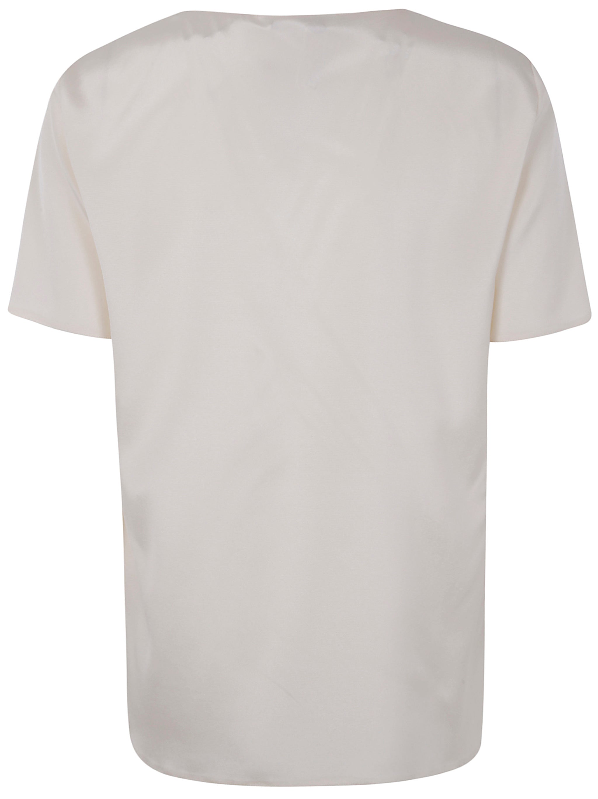 MAX MARA Silky Shirt in Classic White