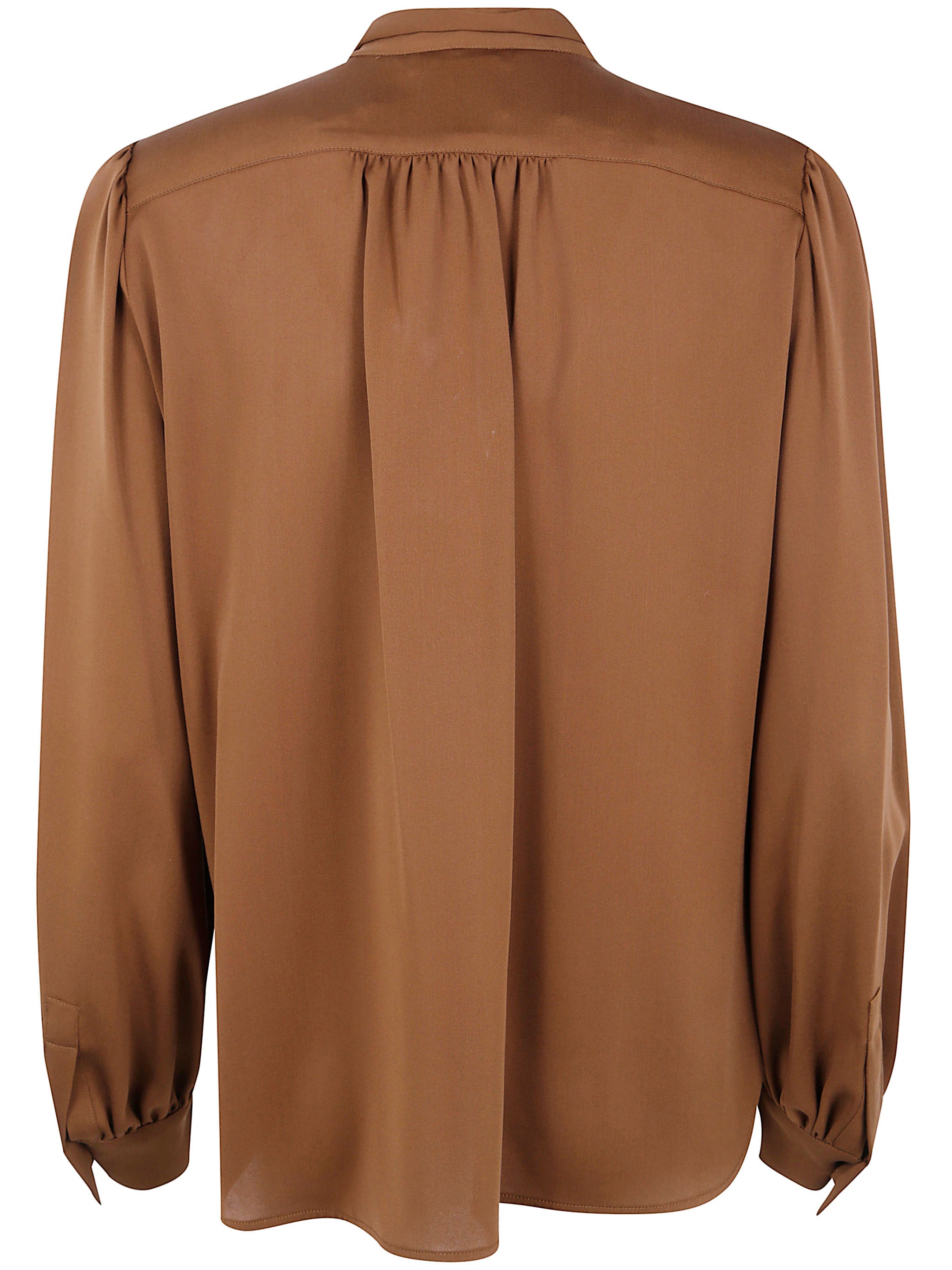 MAX MARA Silk Button-Up Shirt