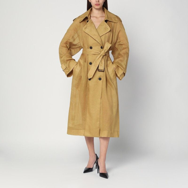 MKDT STUDIO Double-Breasted Cici Trench Jacket