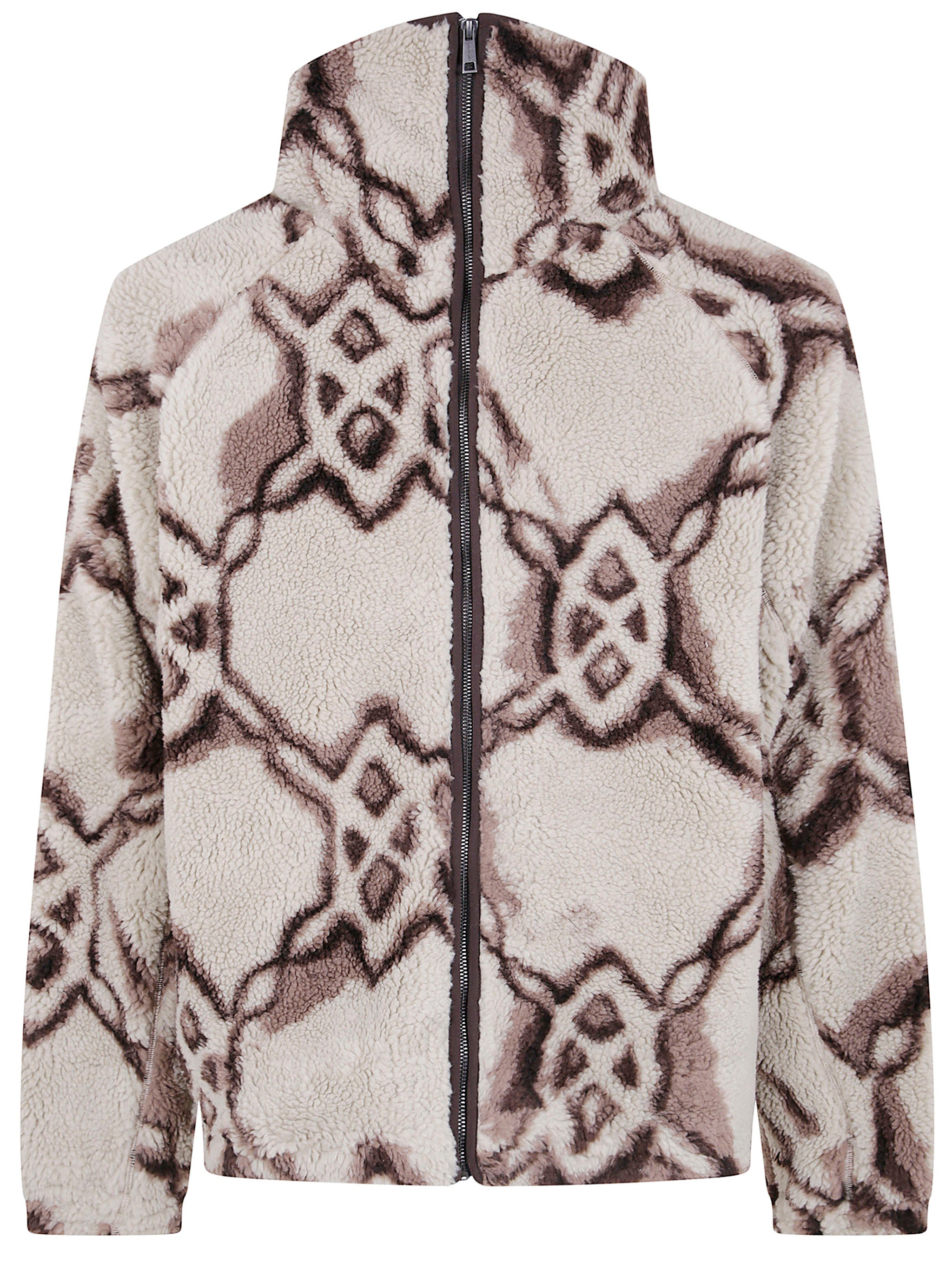 DAILY PAPER Men's Hooded Sherpa Jacket - Cozy Comfort for FW25