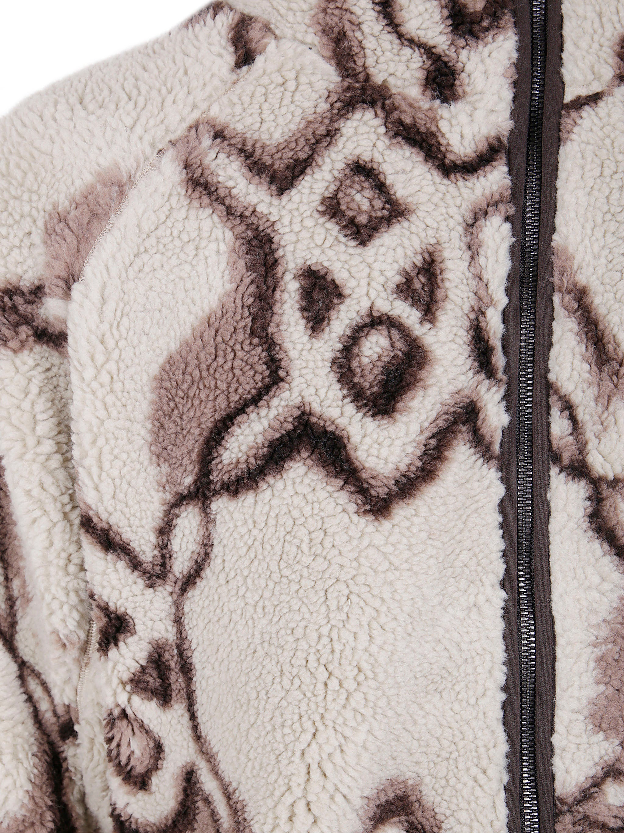 DAILY PAPER Men's Hooded Sherpa Jacket - Cozy Comfort for FW25