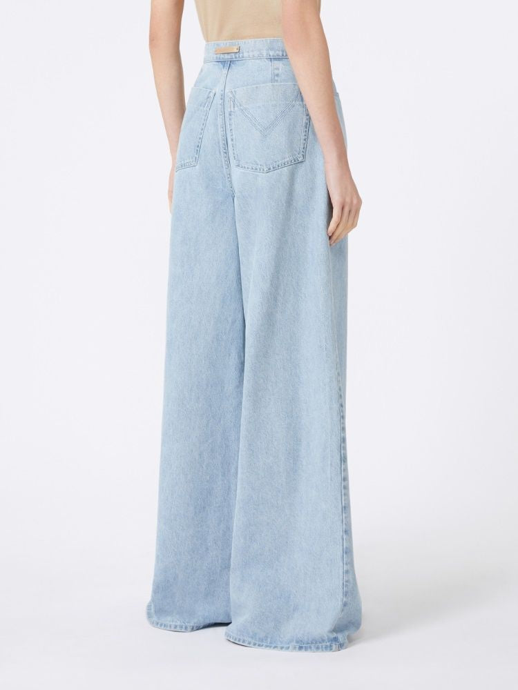 MAX MARA Wide-Leg Denim Jeans for Women - FW25 Collection