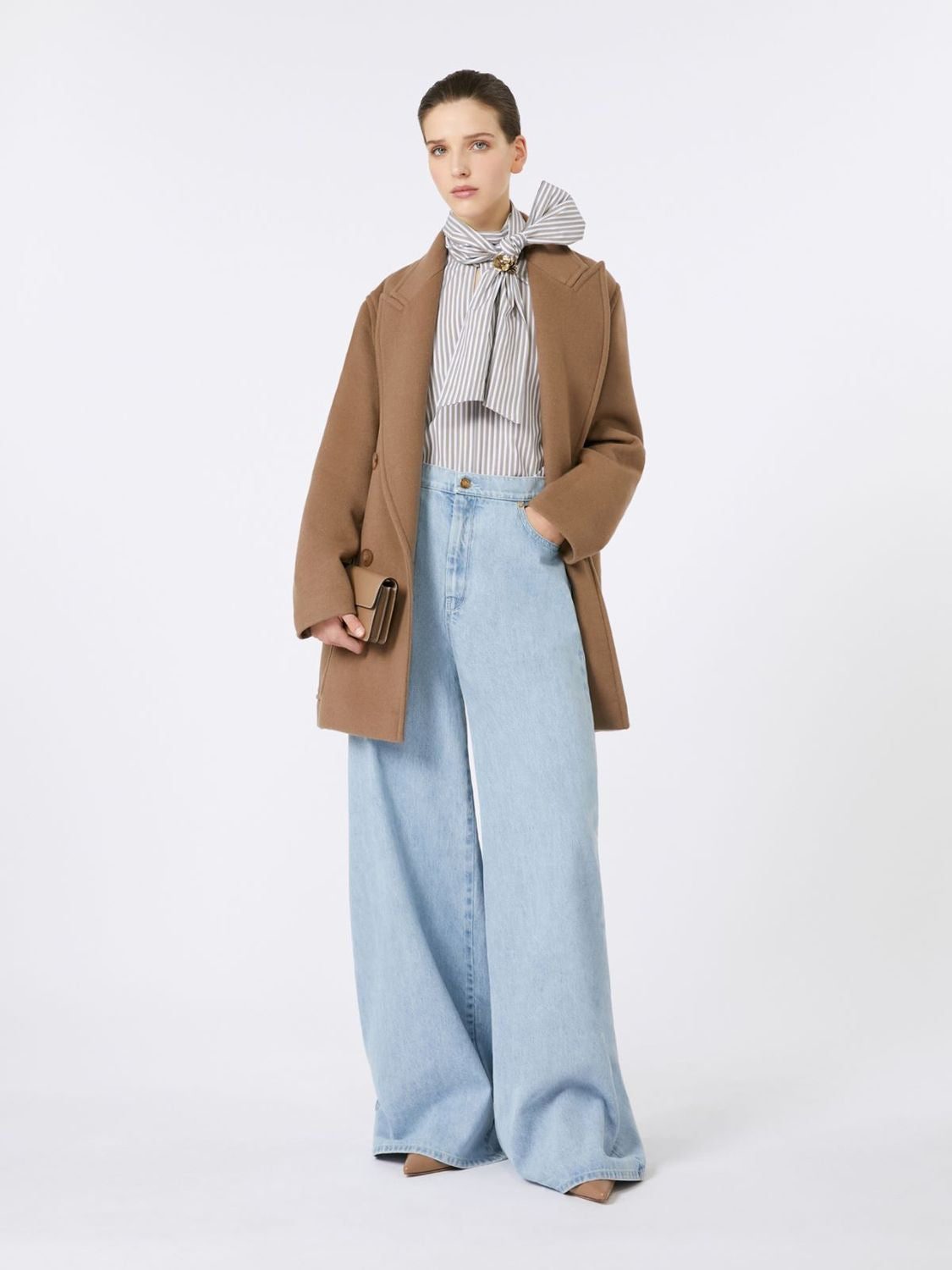 MAX MARA Wide-Leg Denim Jeans for Women - FW25 Collection
