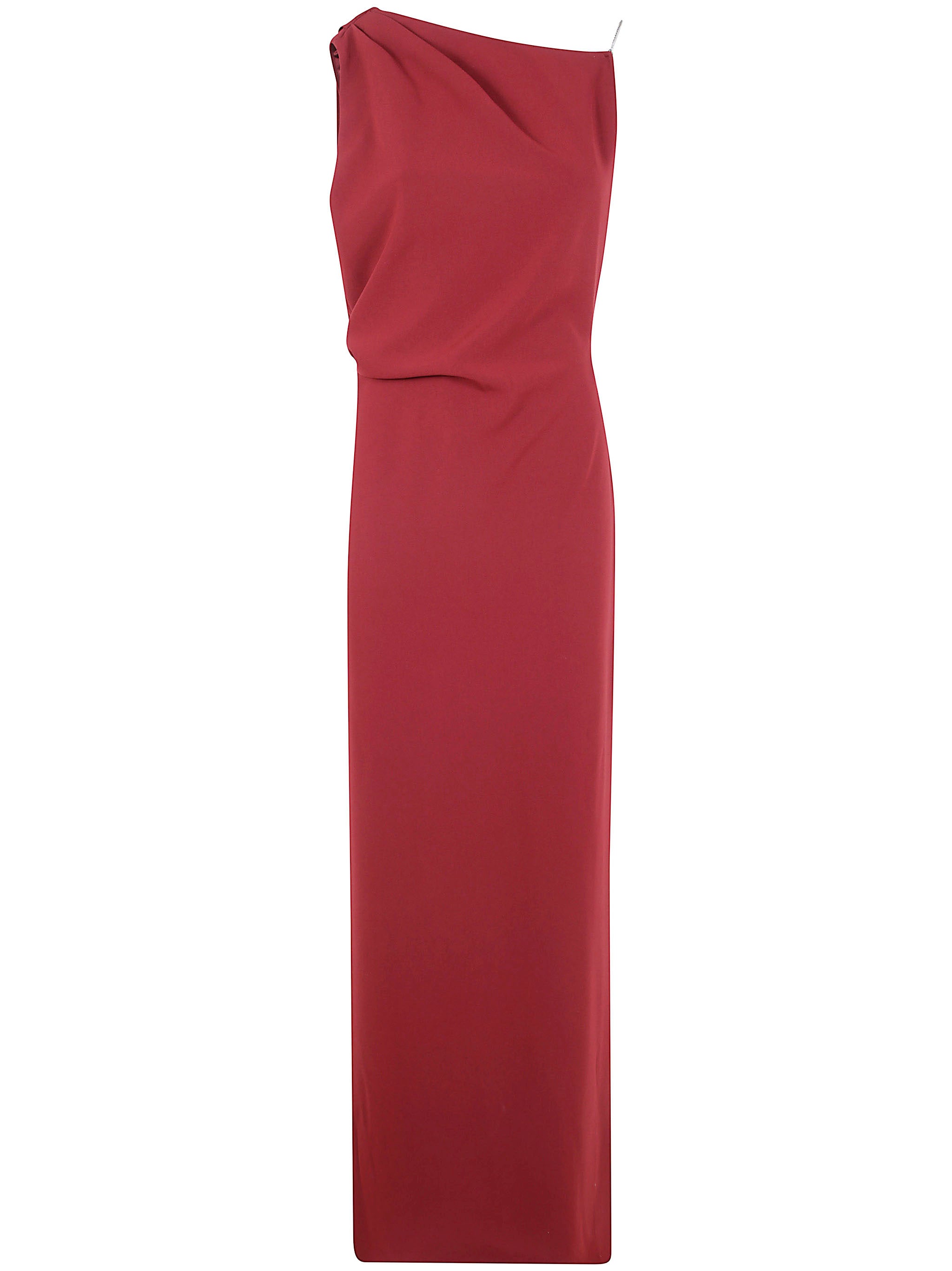 MAX MARA PIANOFORTE Back Neck Long Dress