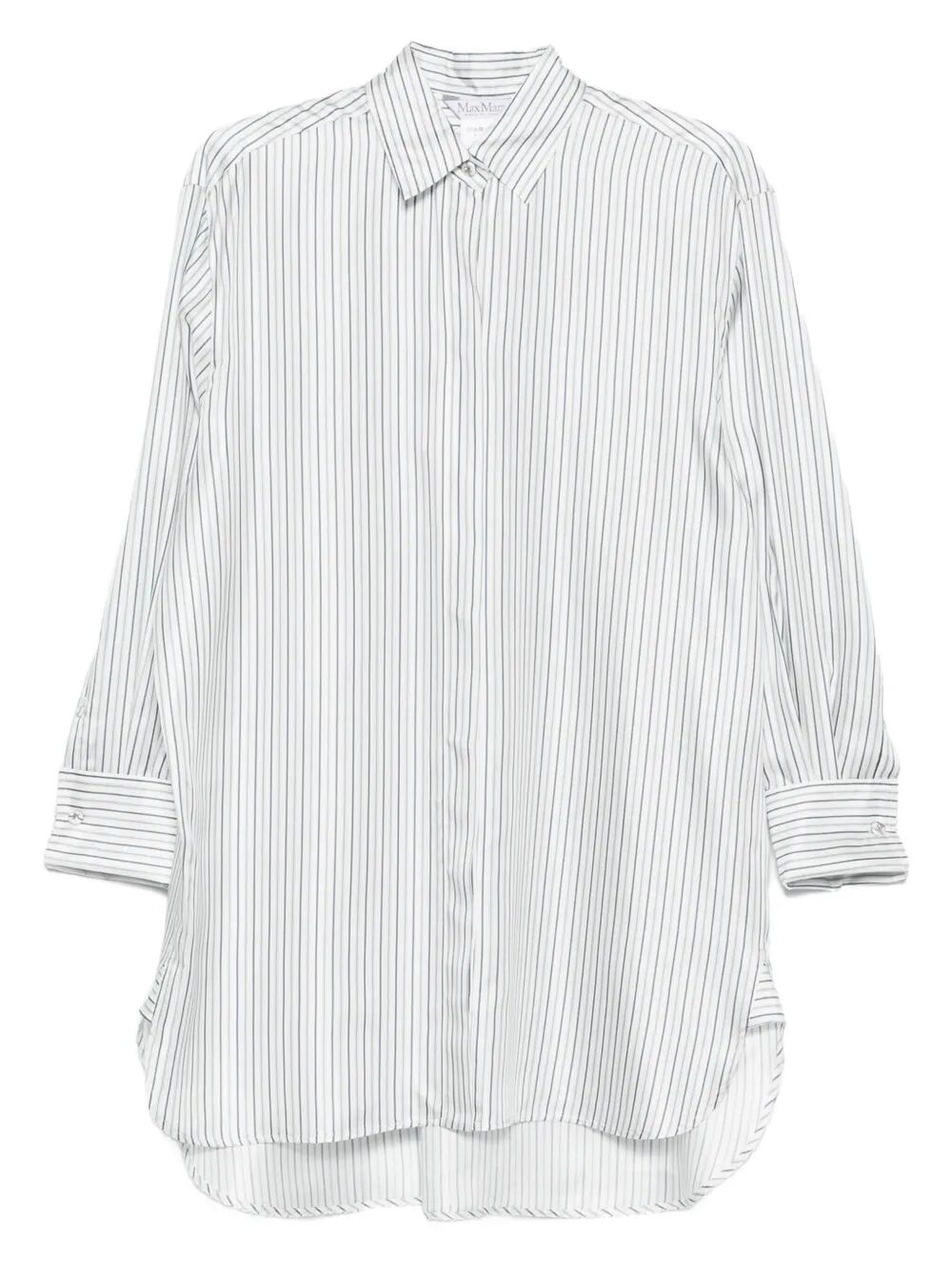 MAX MARA Silky Stripes Shirt for Women - FW25 Collection