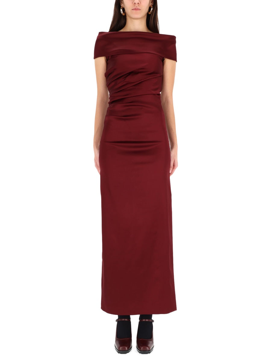 MAX MARA Satin Dress - Size 40 IT