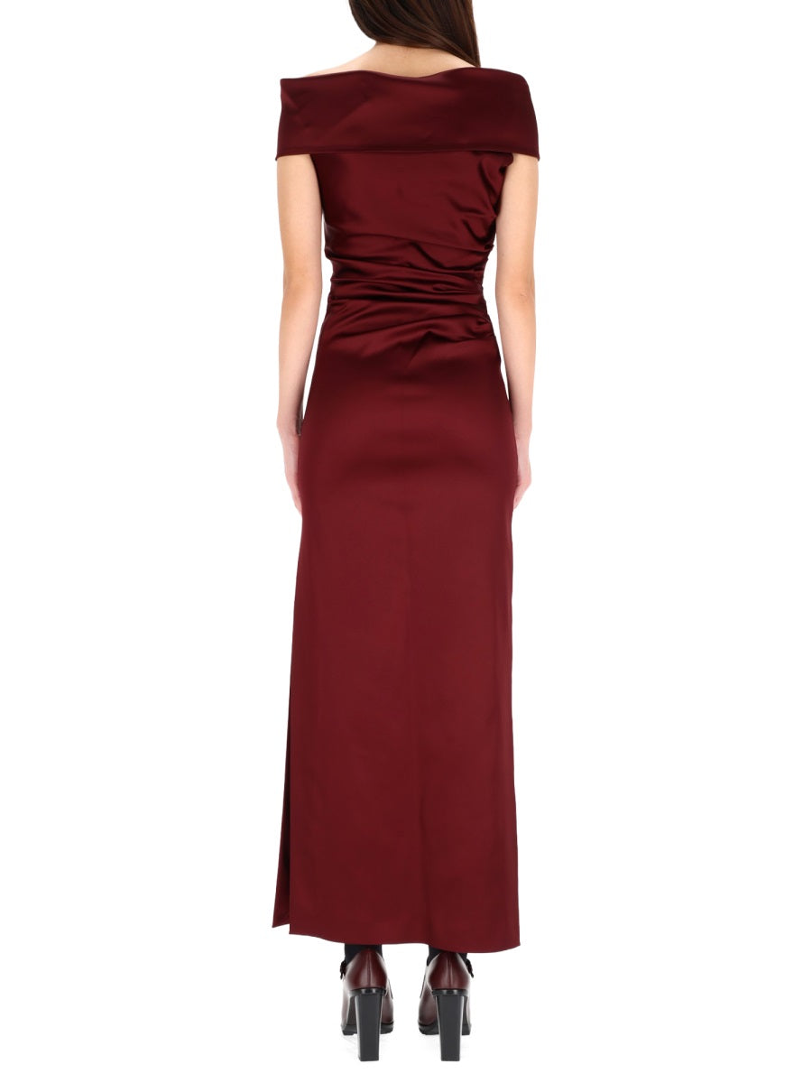 MAX MARA Satin Dress - Size 40 IT