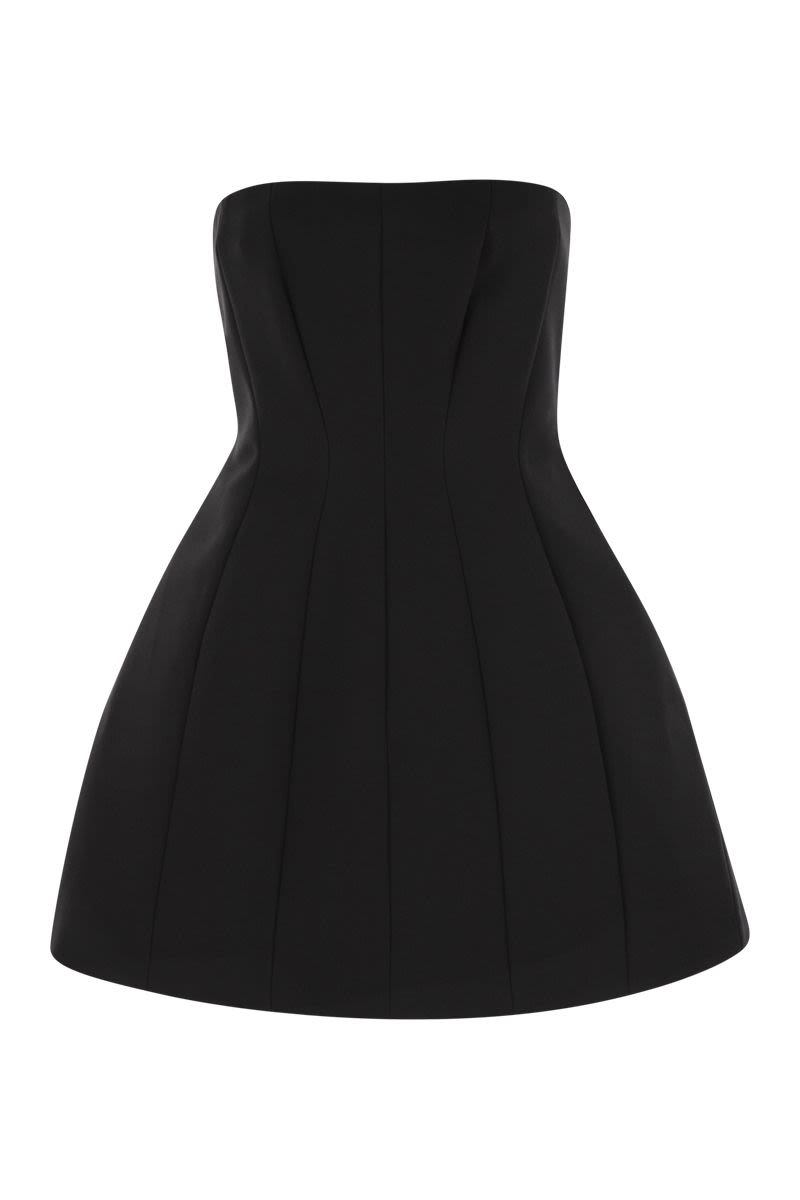 MAX MARA Mini Bustier Dress with Shaped Silhouette