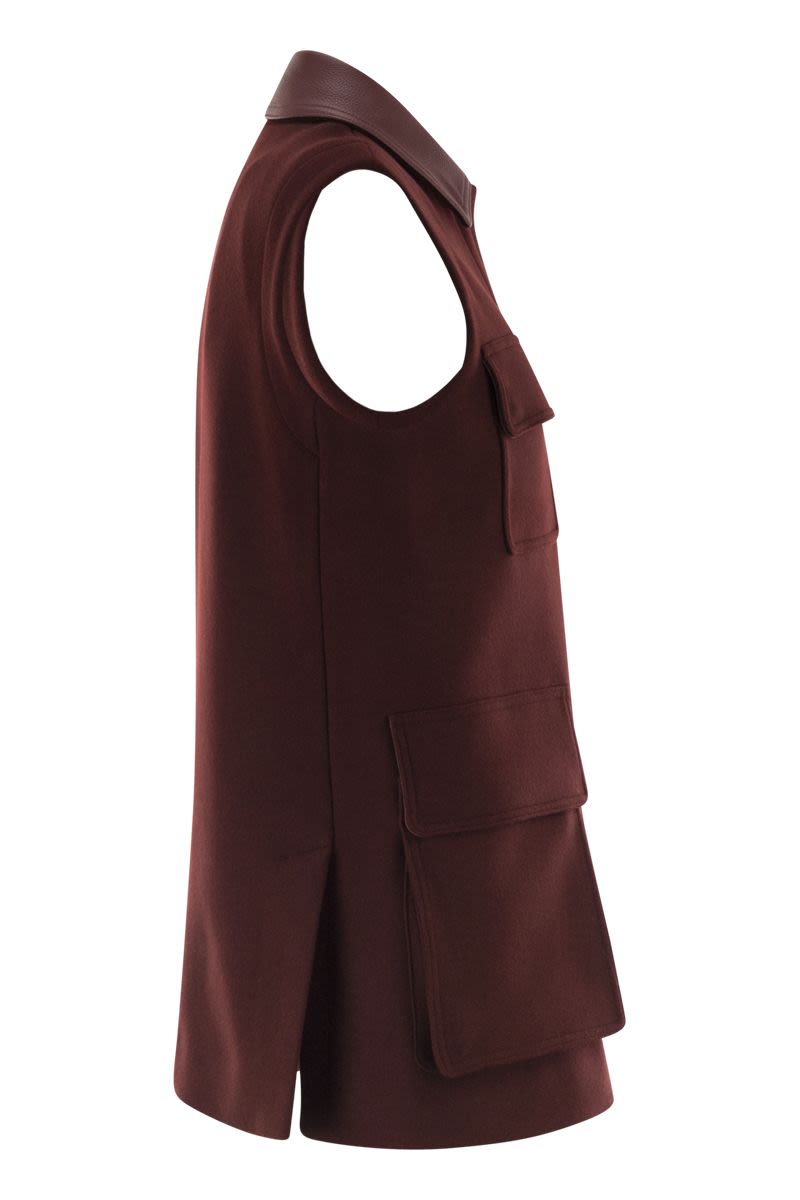 MAX MARA Oversized Long Waistcoat