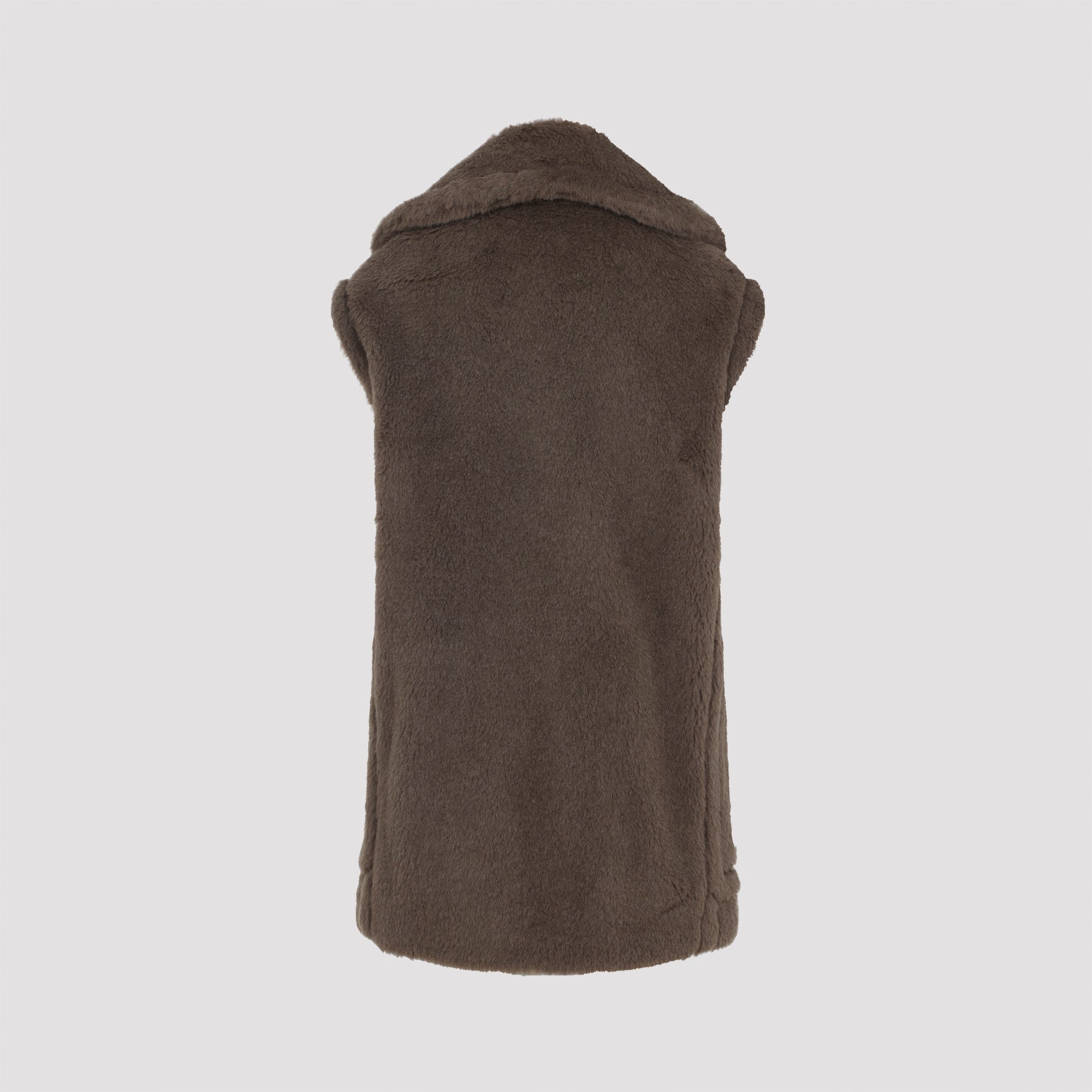 MAX MARA Cozy Maxi Teddy Vest