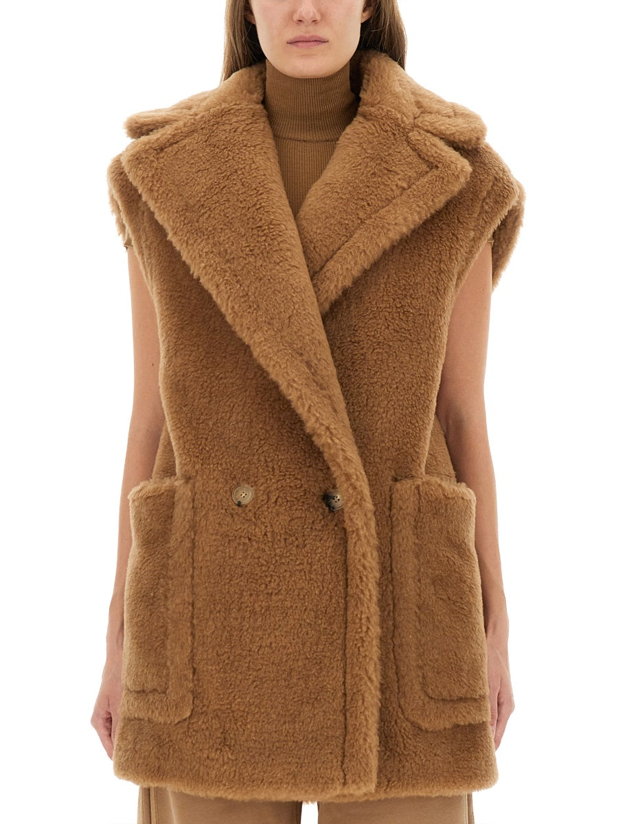 MAX MARA Teddy Bear Vest - Size 40 IT