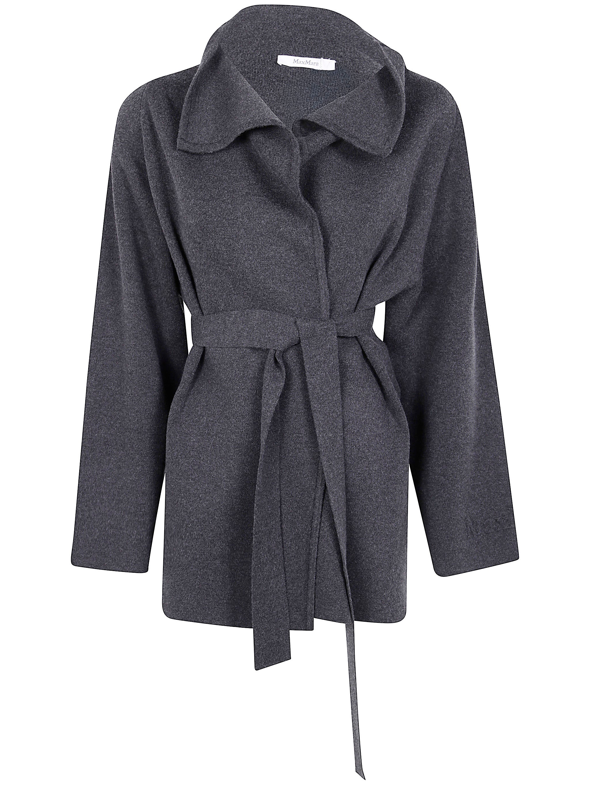 MAX MARA Silky Belted Cardigan