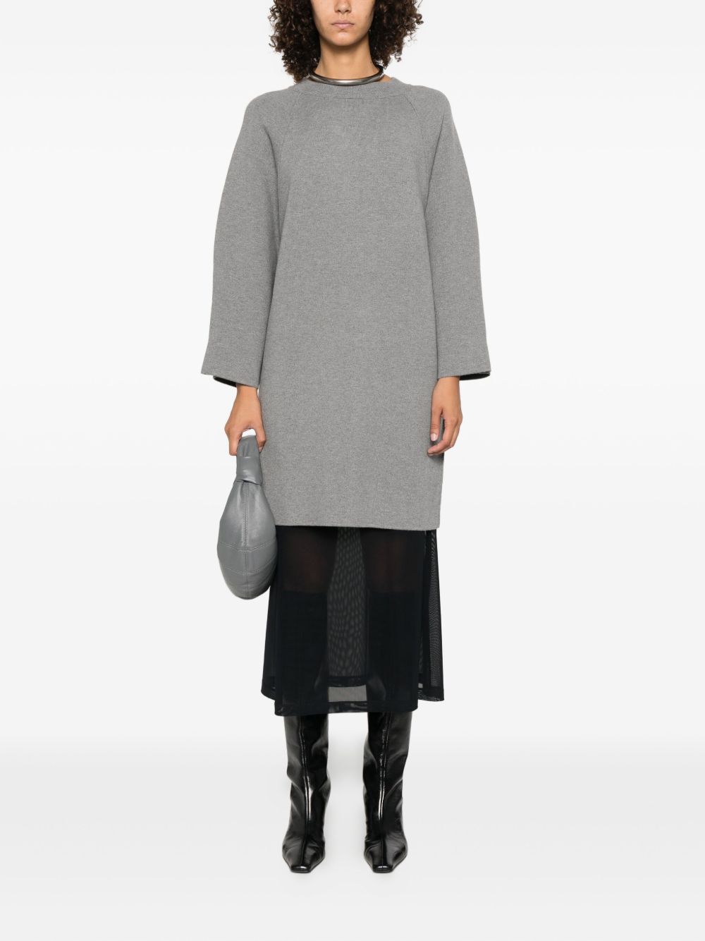 MAX MARA Luisa Long Sleeve Knit Dress