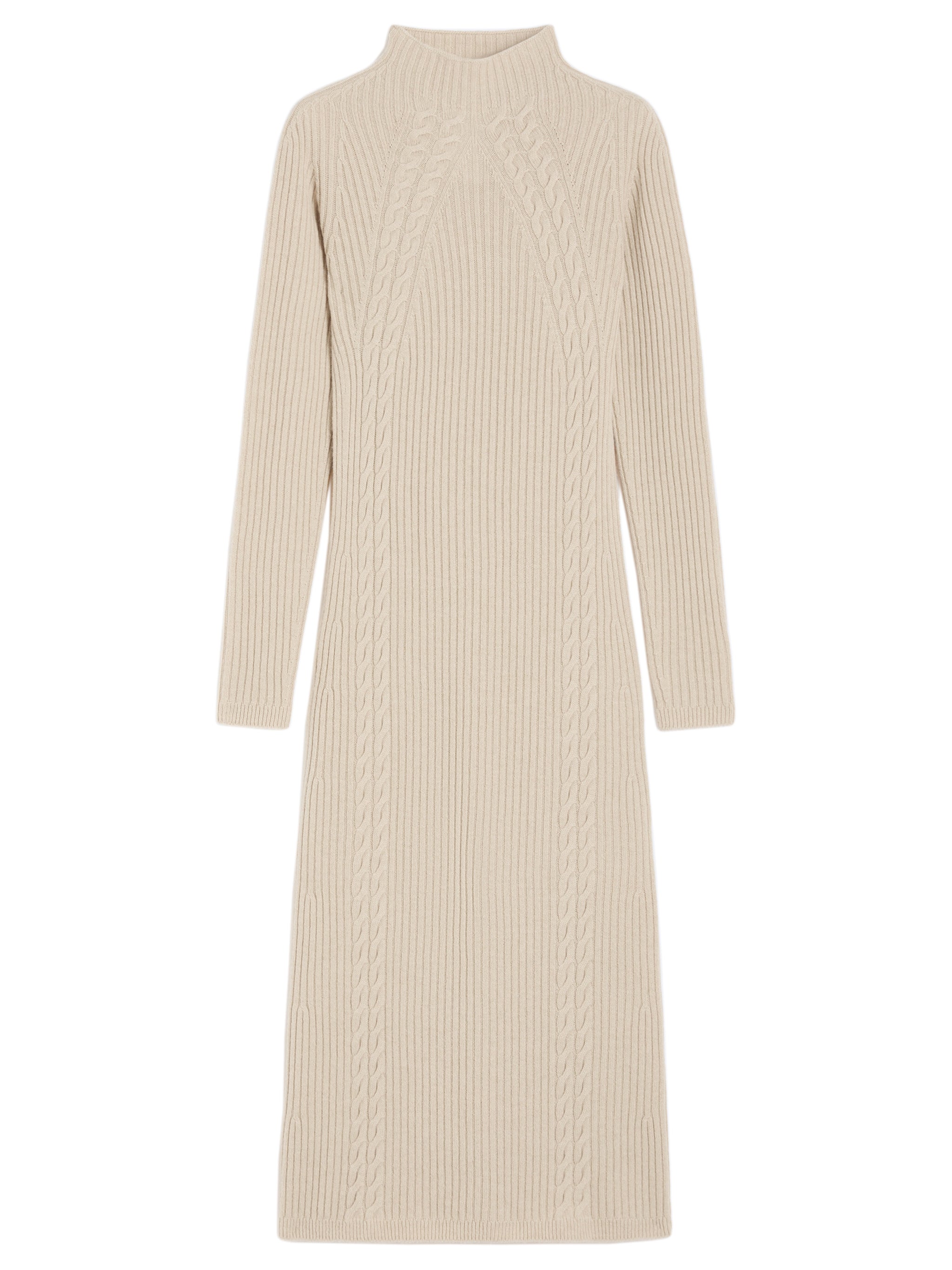 MAX MARA Fitted Wool and Cashmere Dress