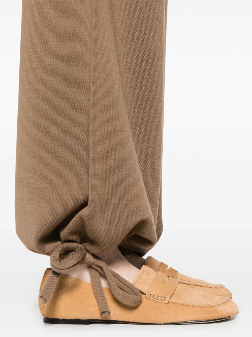 MAX MARA High Waisted Virgin Wool Pants for Women