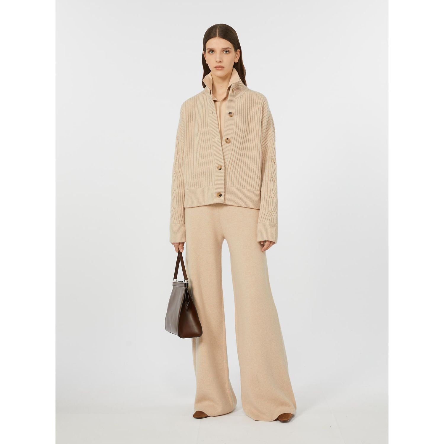 MAX MARA Wool and Cashmere Trousers - FW25 Collection
