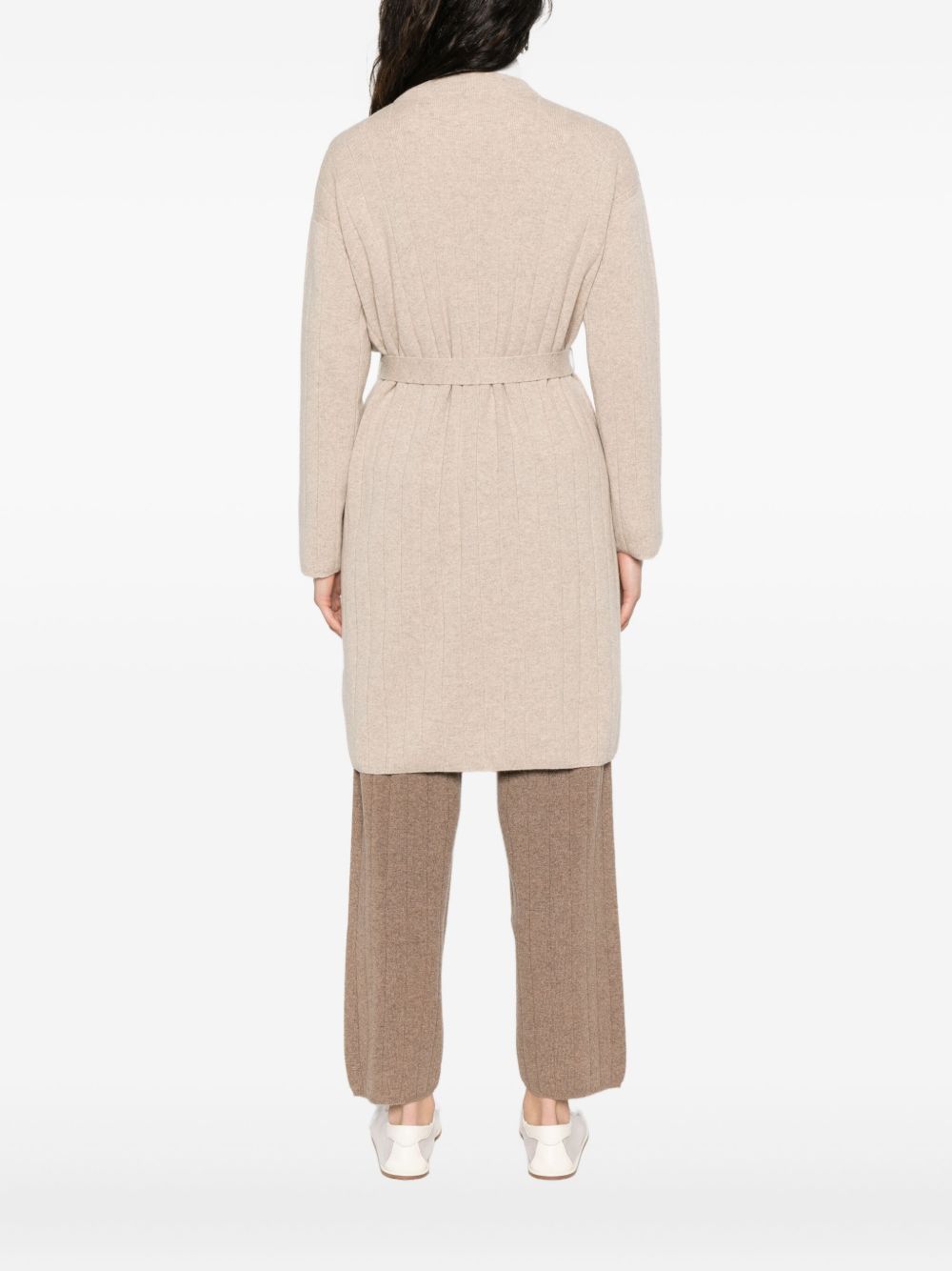 MAX MARA Cashmere Cardigan with Belt and Pockets - Women's