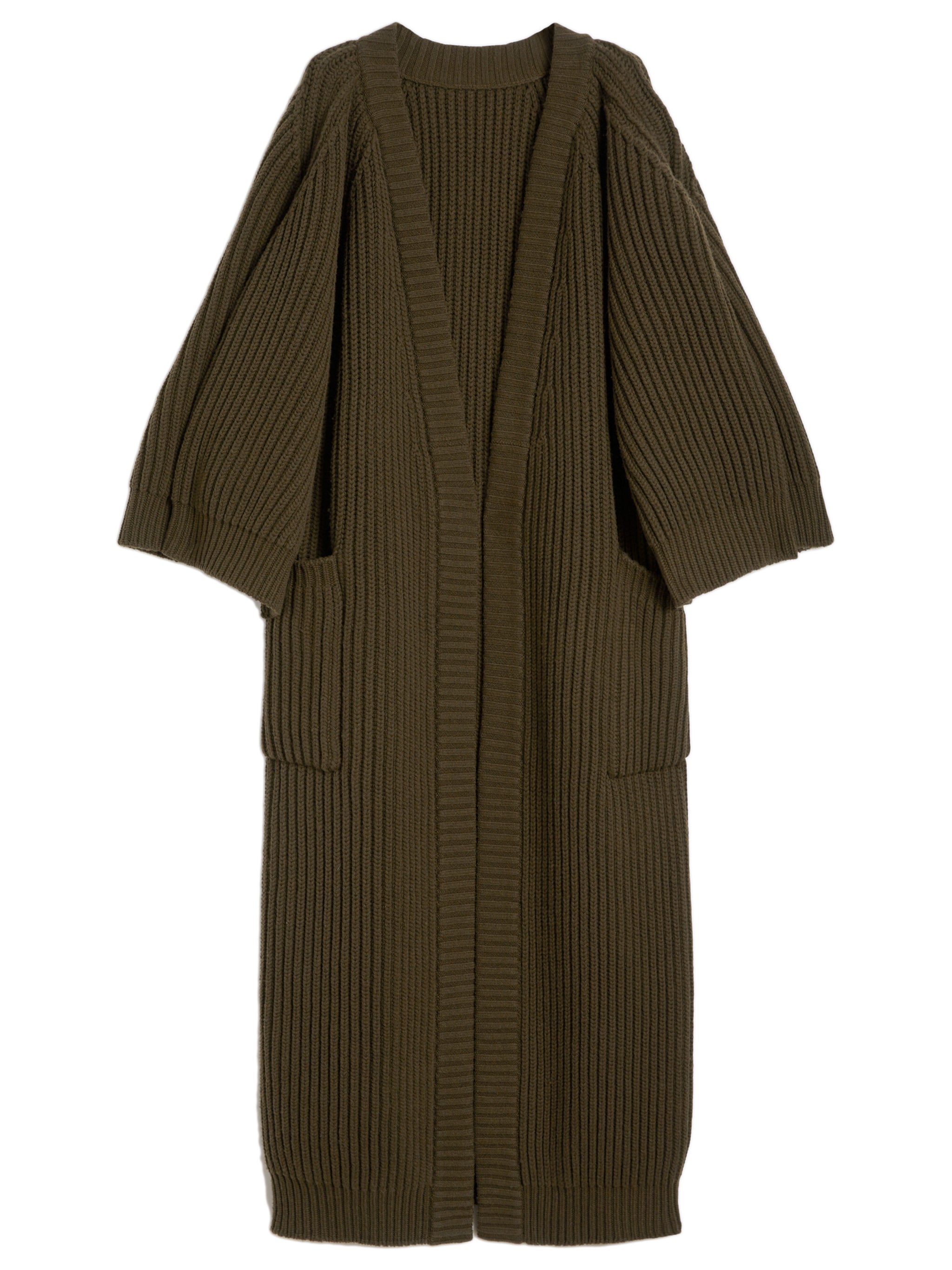 MAX MARA Wide Fit Three-Quarter Sleeve Cardigan