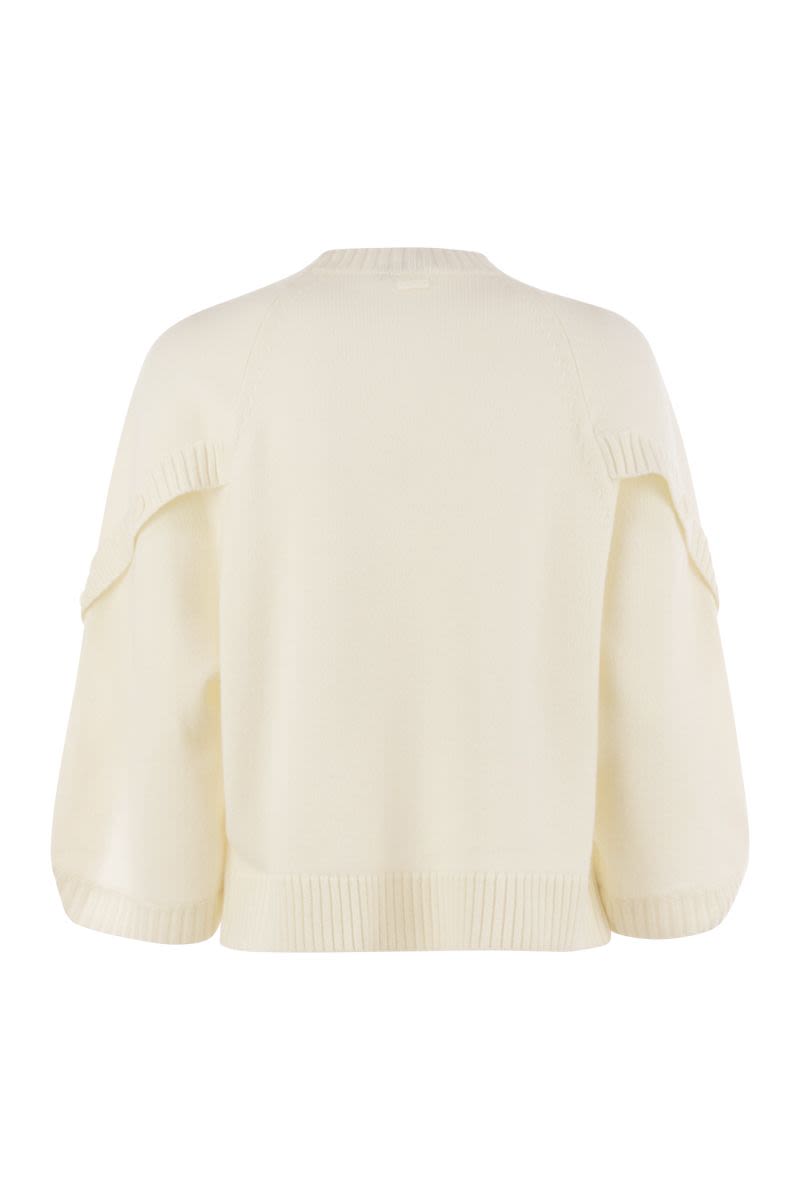 MAX MARA Slightly Oversized Wool and Cashmere Sweater