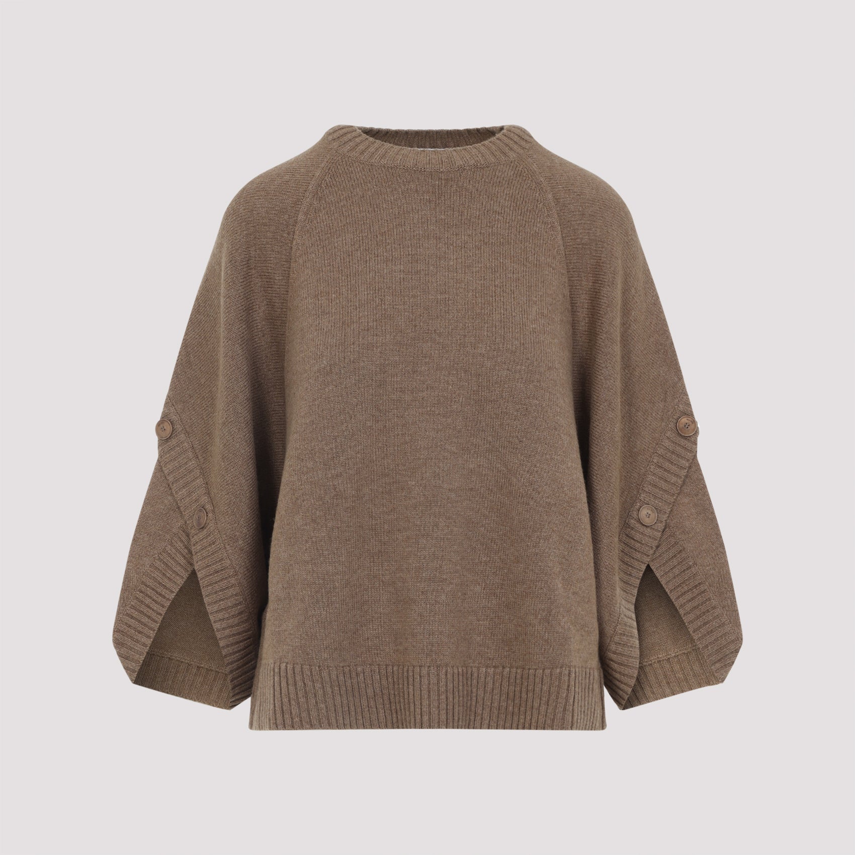 MAX MARA Oversized Wool and Cashmere Sweater - Size XS