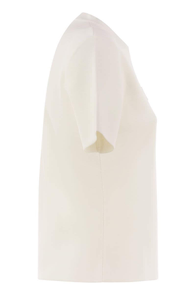 MAX MARA Viscose Crepe Yarn Jumper