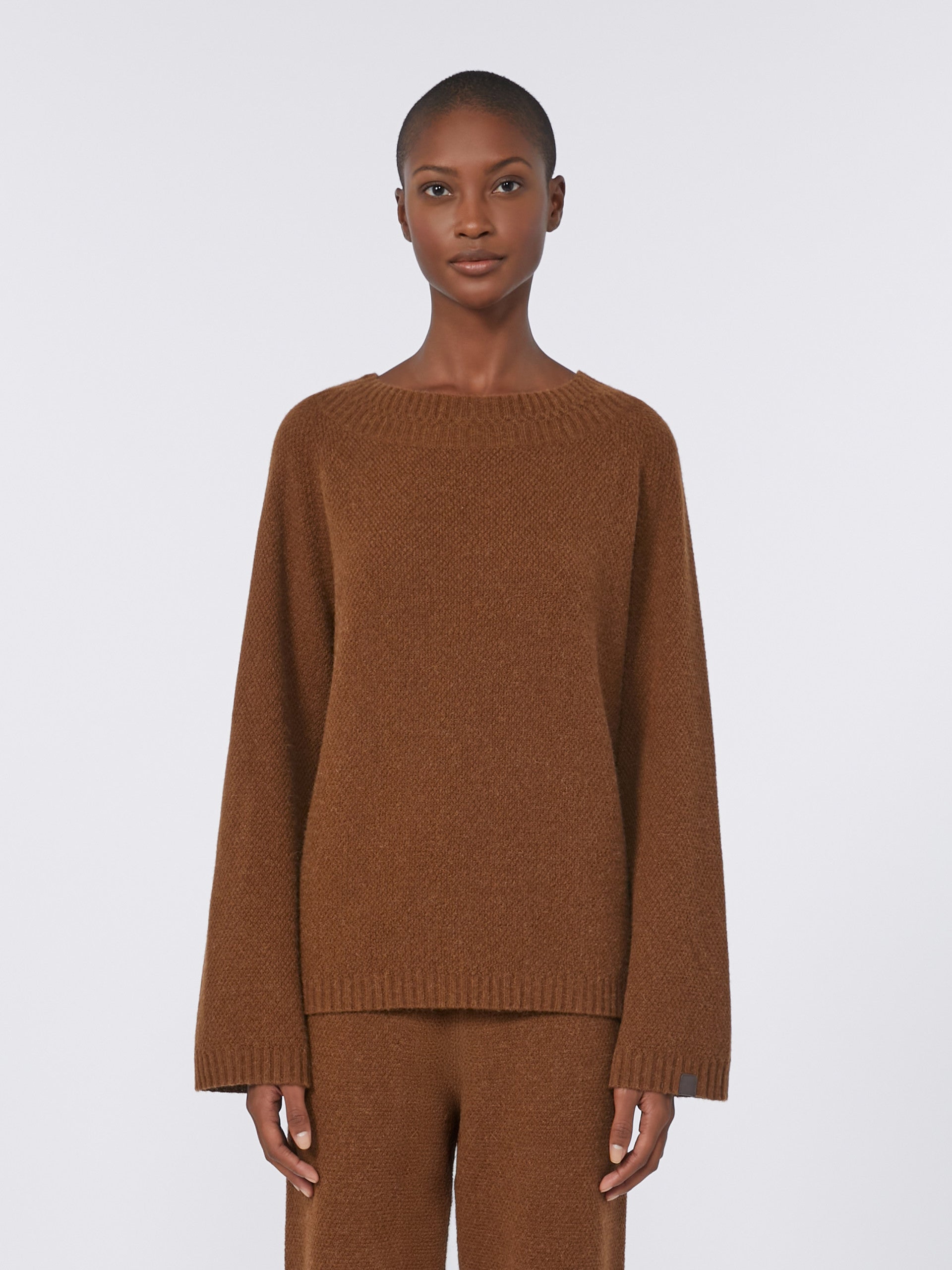 MAX MARA Straight Cut Crew Neck Sweater - Size S