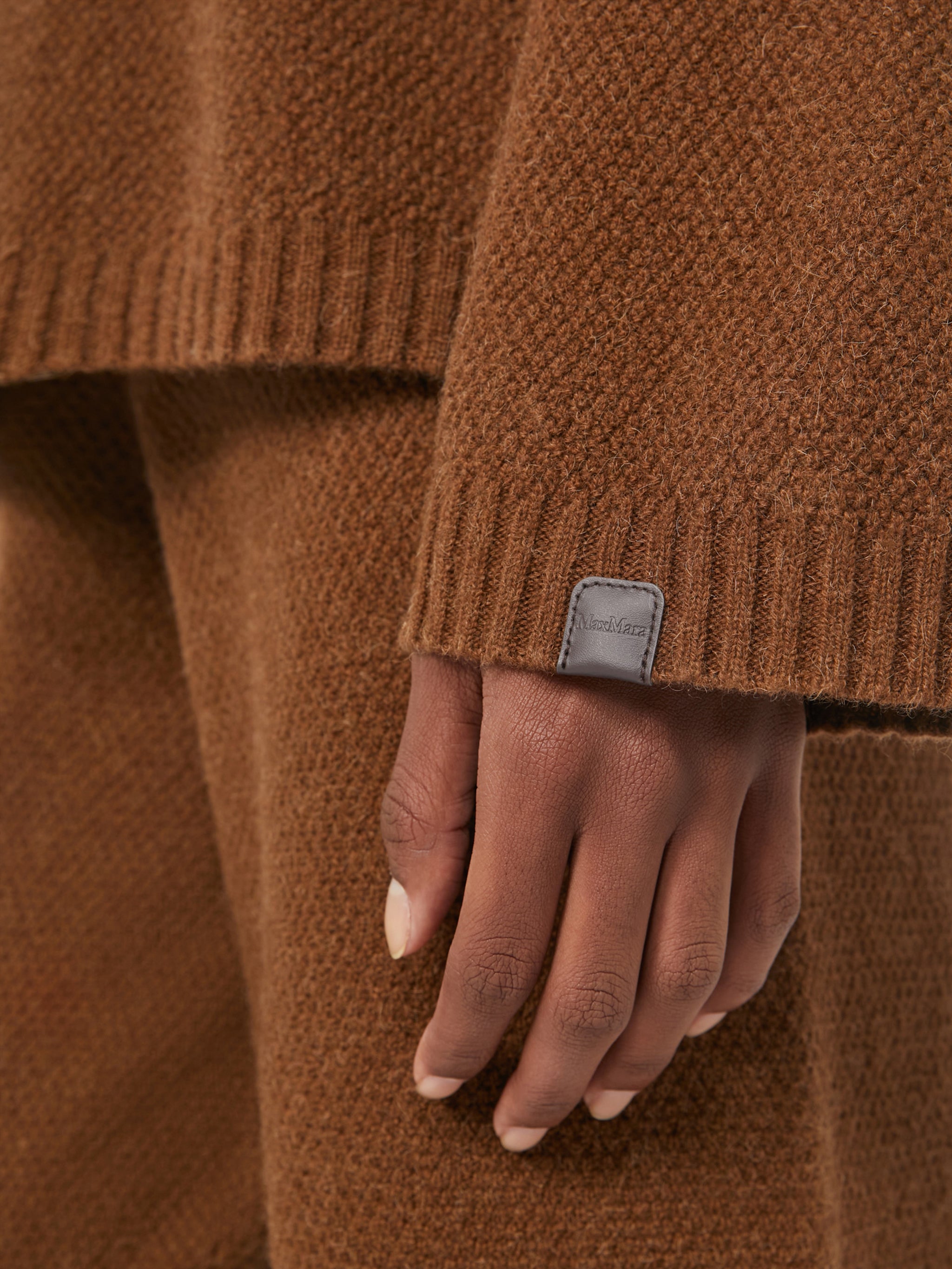 MAX MARA Straight Cut Crew Neck Sweater - Size S