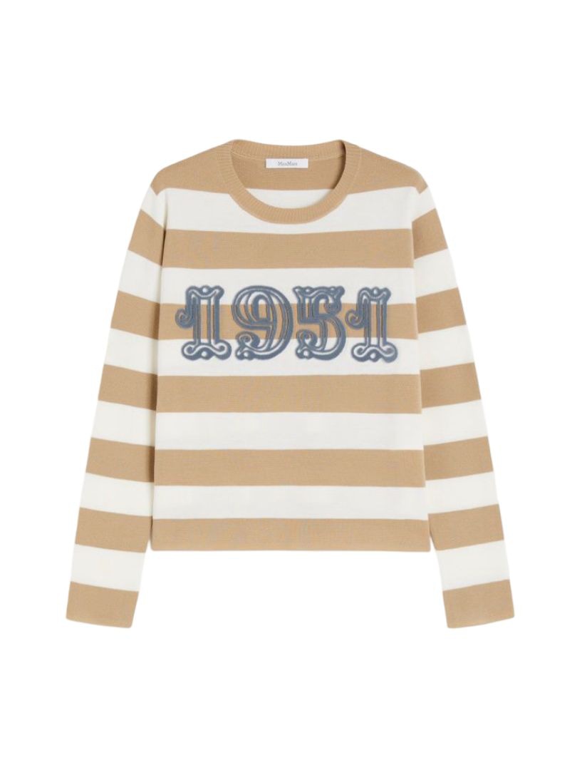 MAX MARA Embroidered Wool Viterbo Sweater - Women's