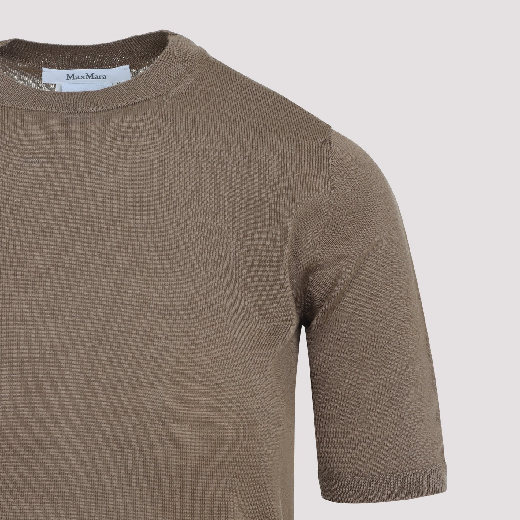 MAX MARA Basic Wool Sweater - Slim Fit (S)