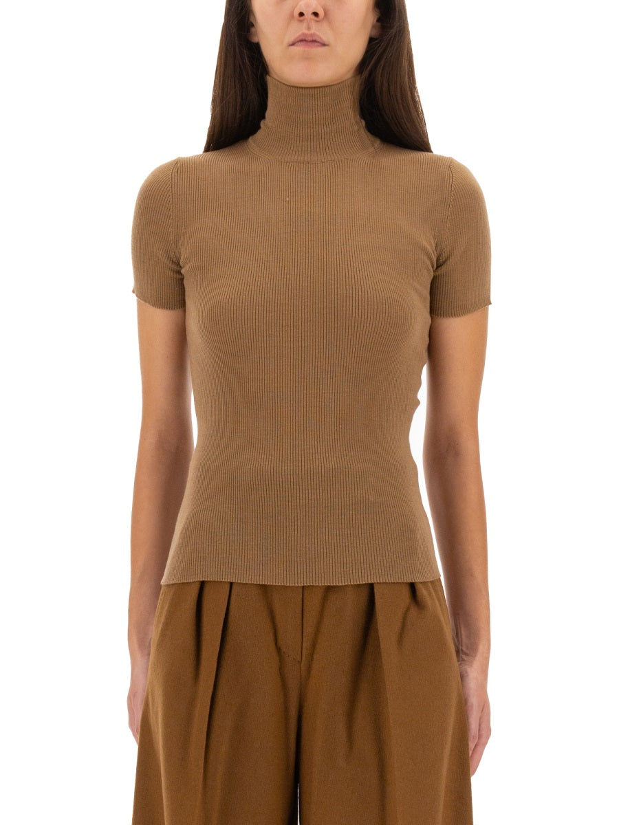 MAX MARA Slim Fit Knit Top - Size S