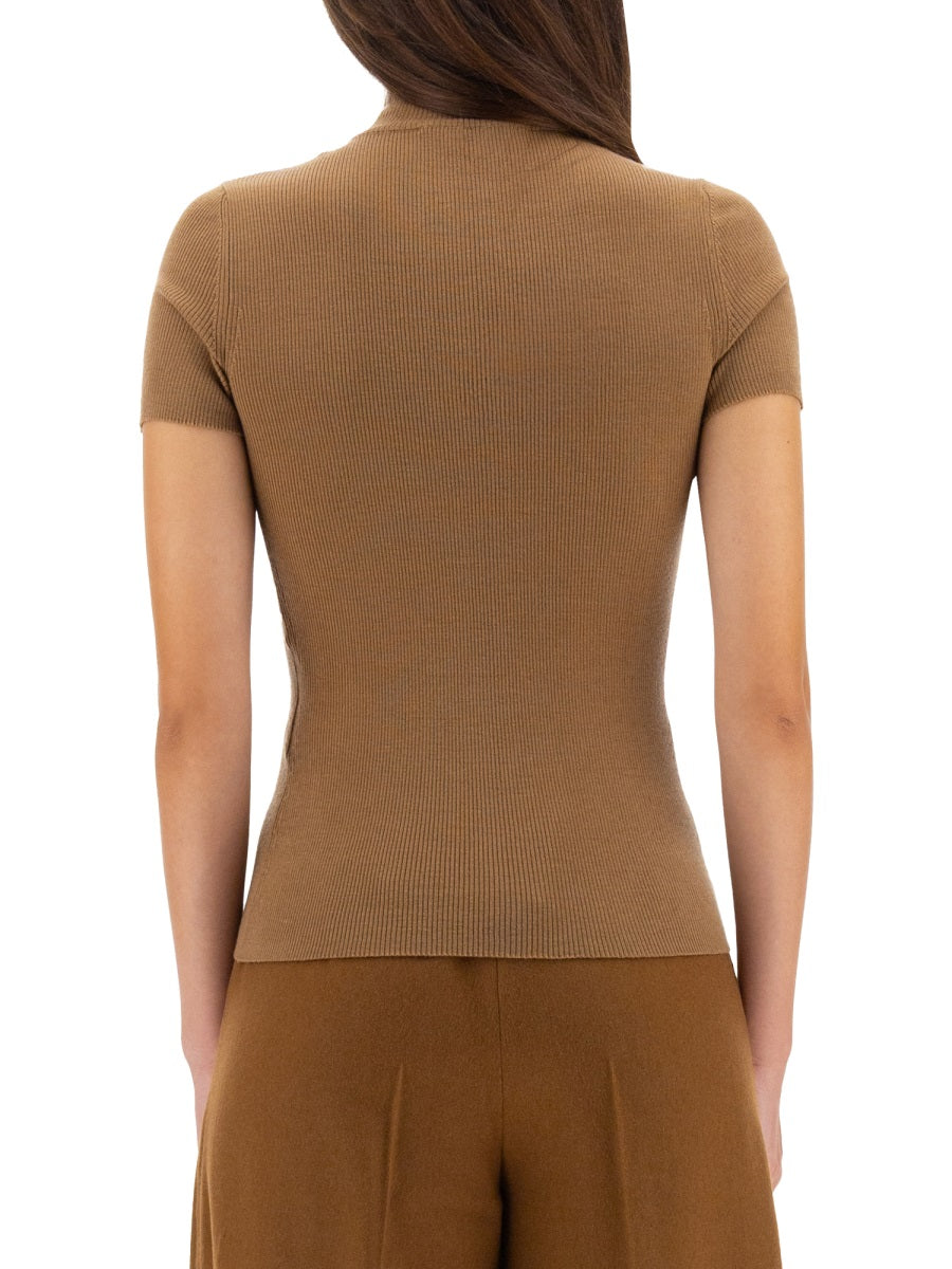 MAX MARA Slim Fit Knit Top - Size S