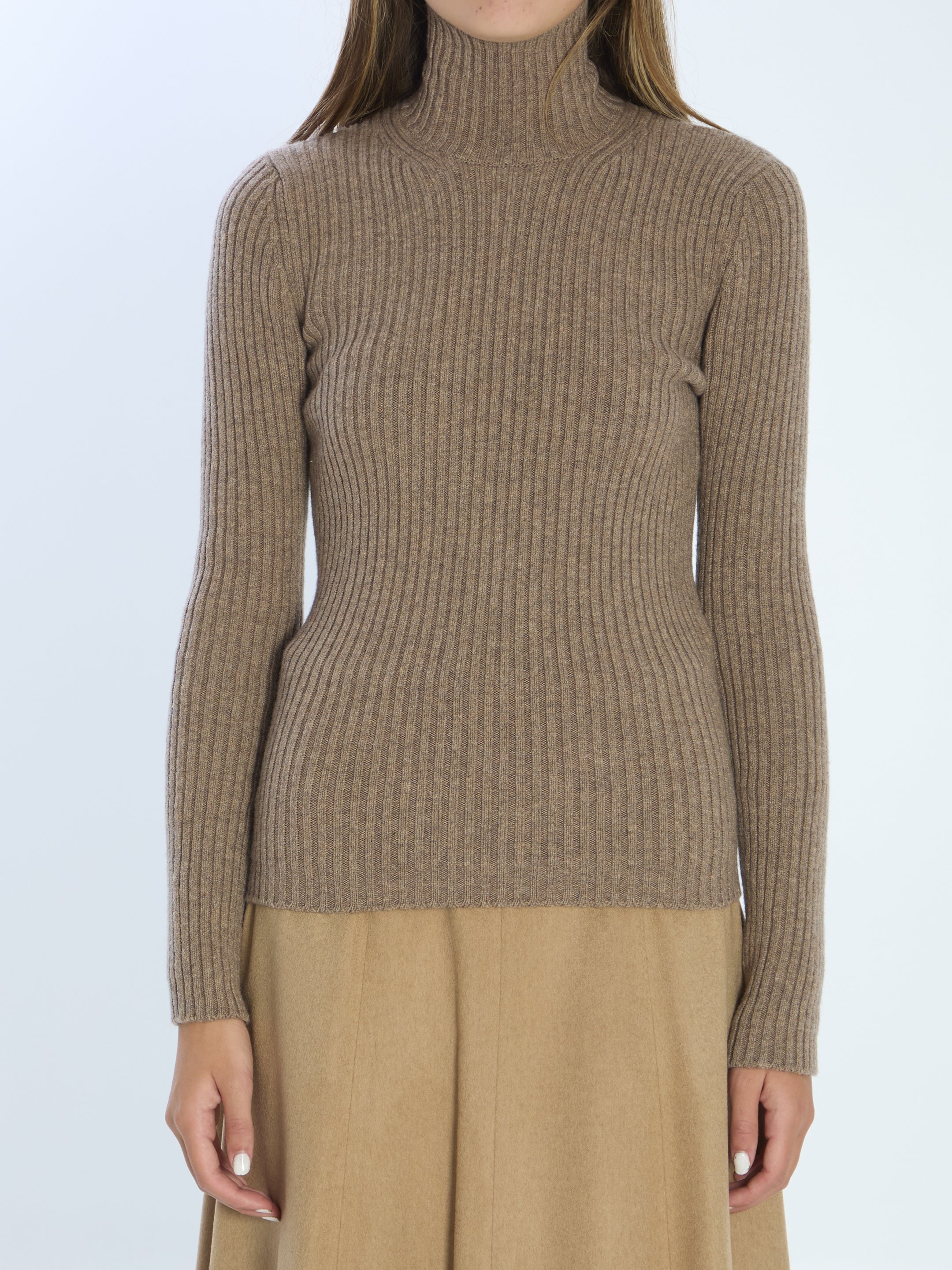 MAX MARA Knit Top in Wool and Cashmere - Size S