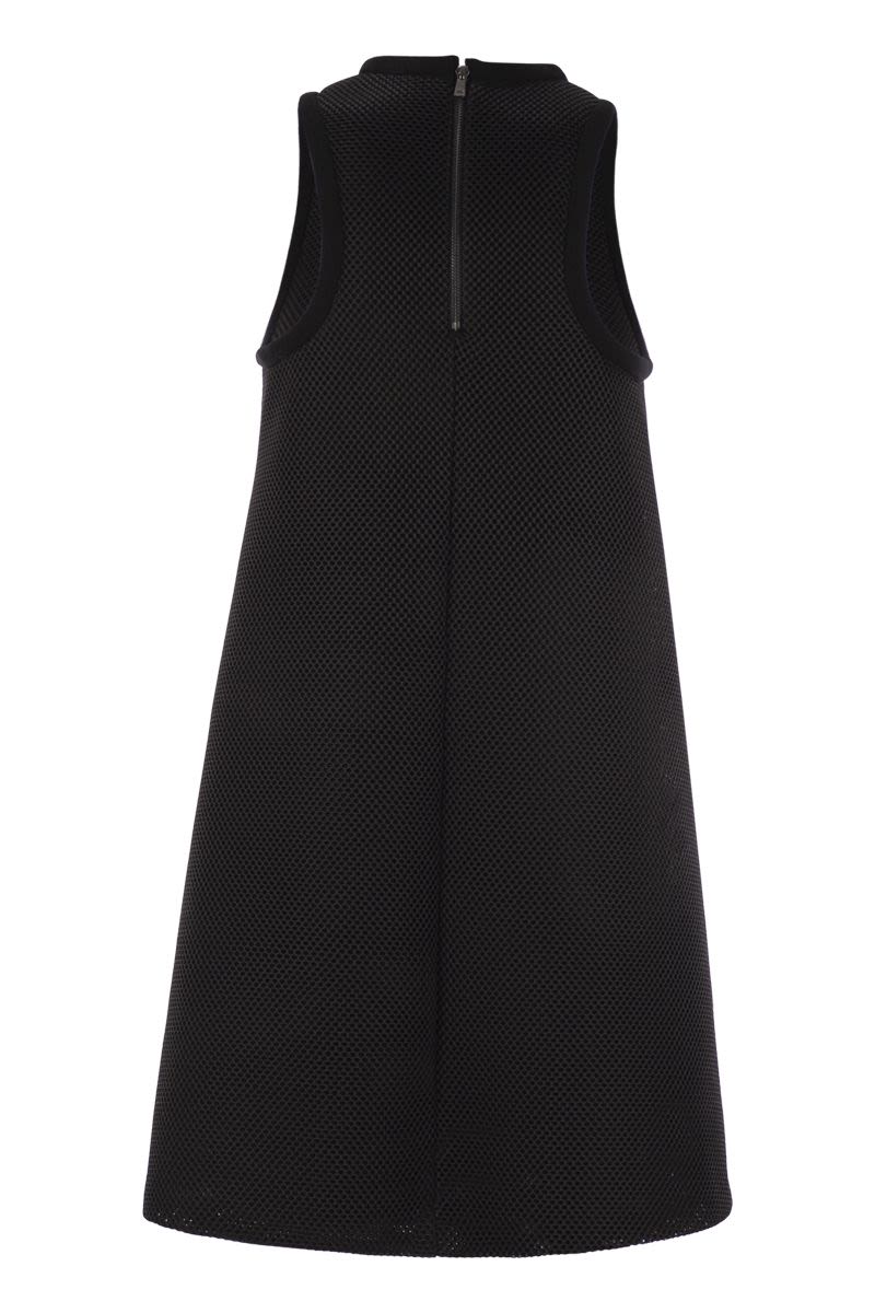 MAX MARA Mini Technical Mesh Flare Dress