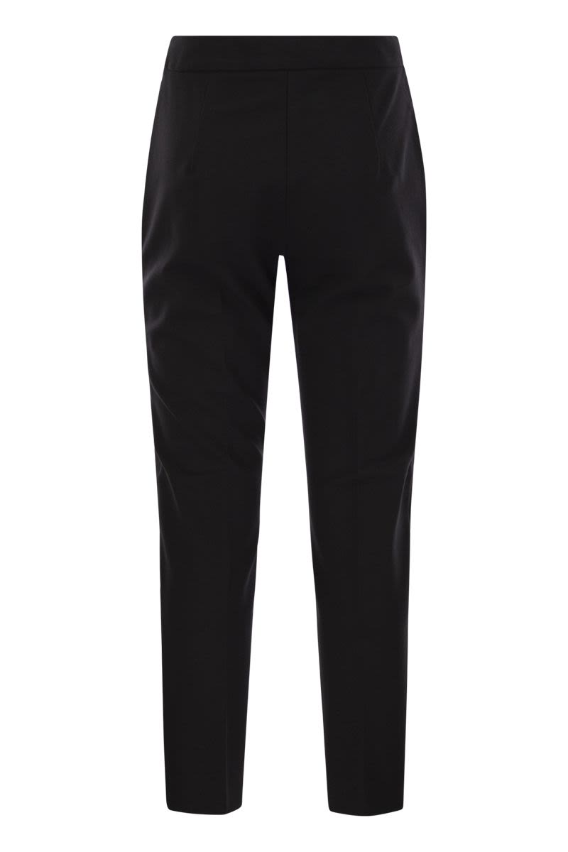 MAX MARA Slim Fit High-Cut Trousers - Size 40
