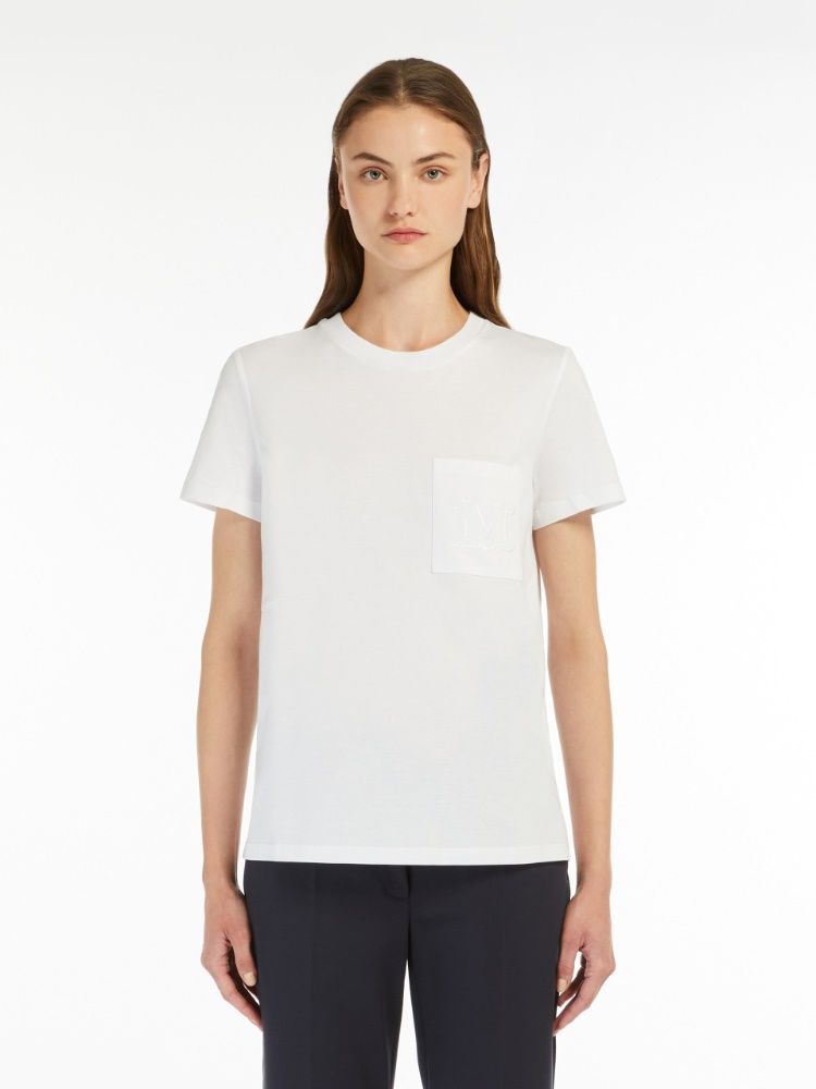 MAX MARA Elegant Virgin Wool T-Shirt