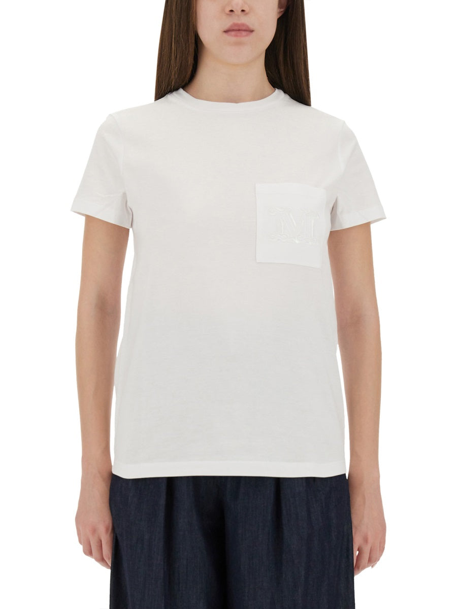 MAX MARA Regular Fit Cotton T-Shirt - Size S