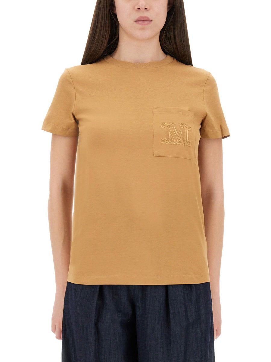 MAX MARA Regular Fit Cotton T-Shirt - Size S