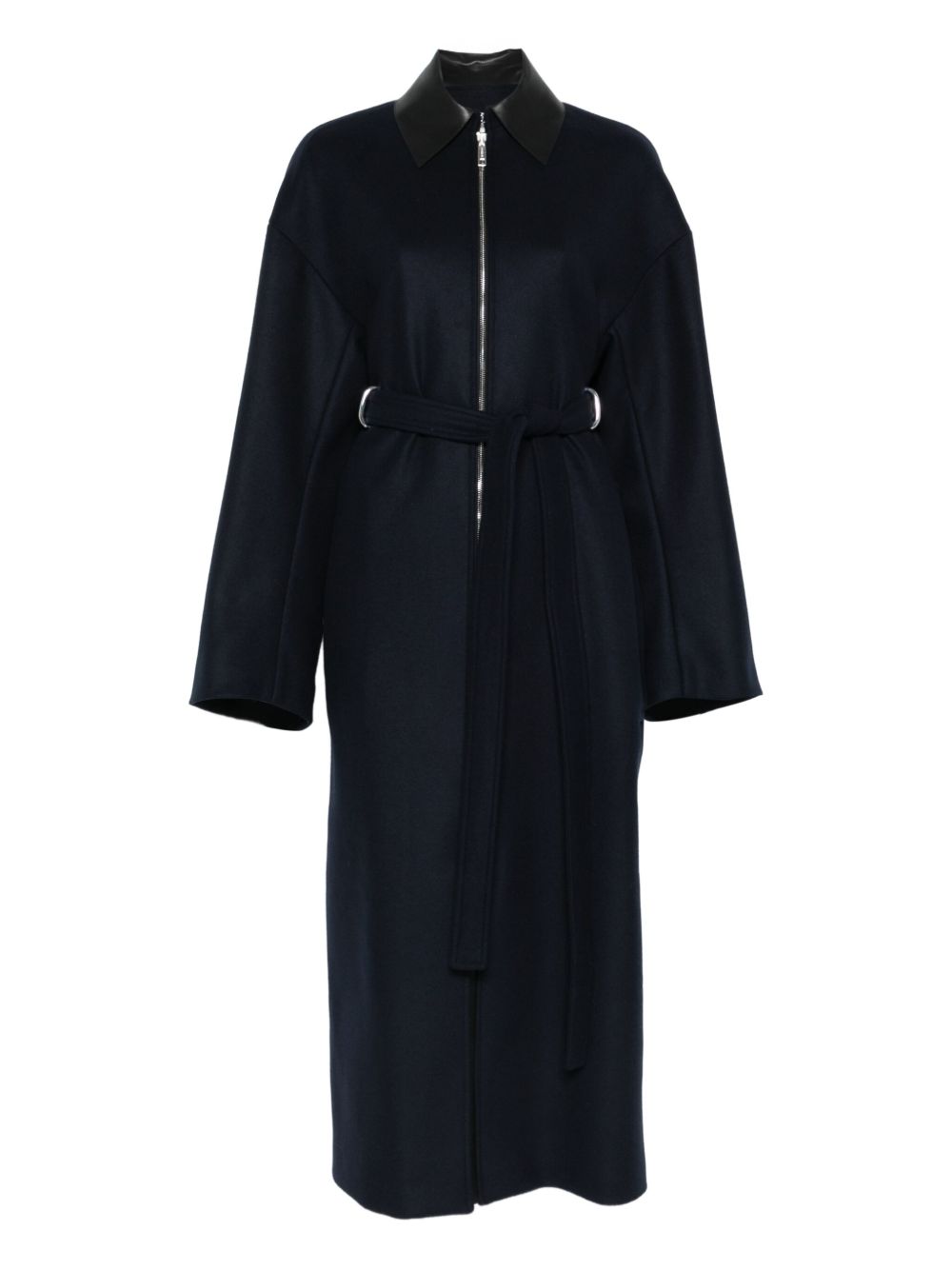 MAX MARA SPORTMAX Women's Double-Zip GENE Jacket with Leather Collar
